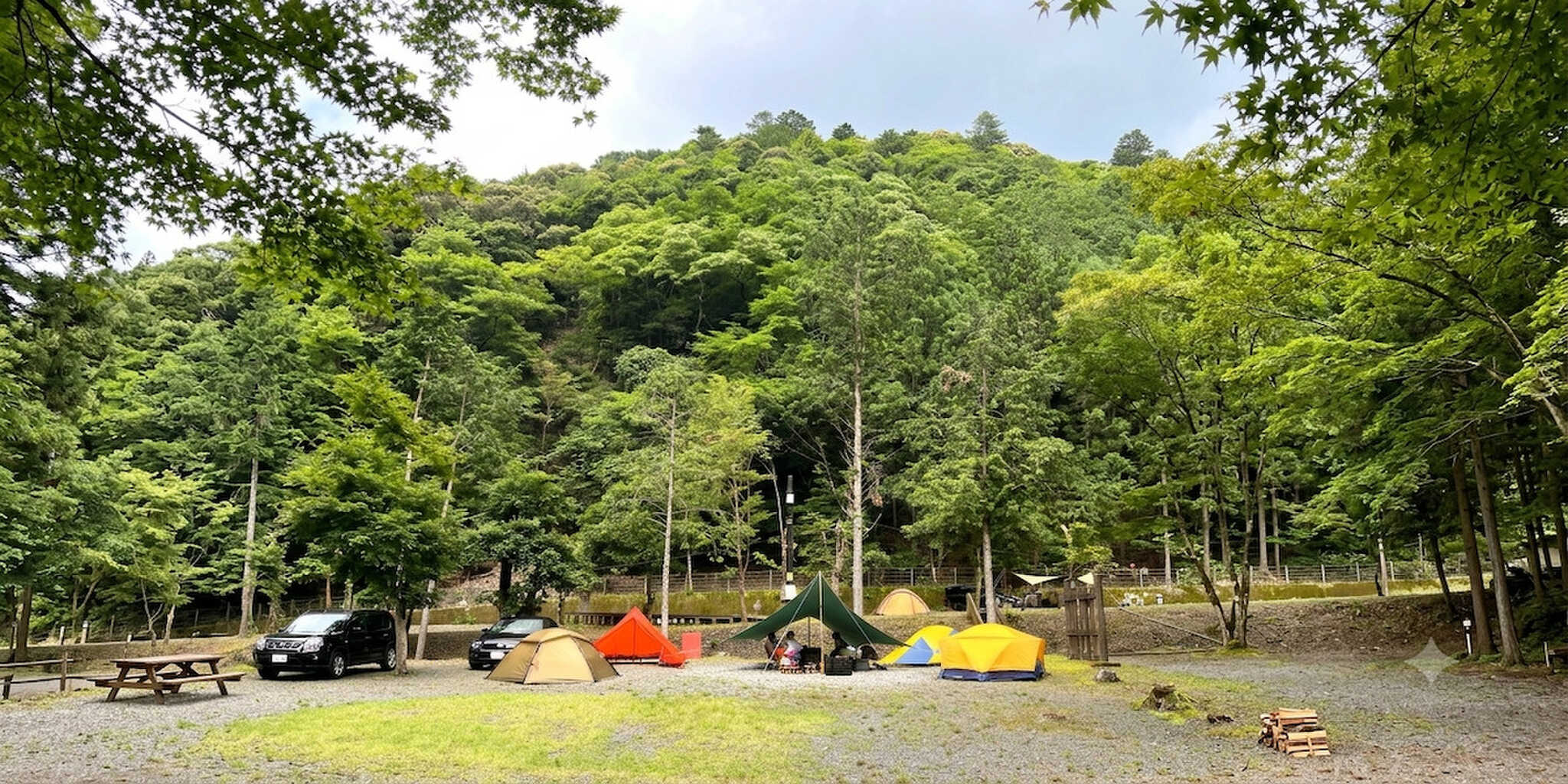 不動の滝キャンプ場