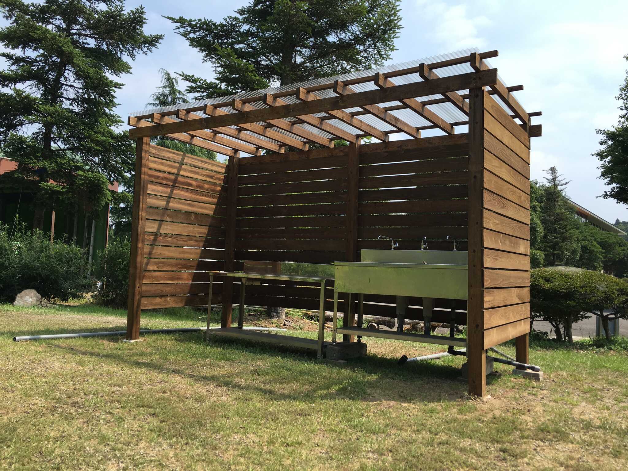 アルビンスポーツパーク キャンプ広場