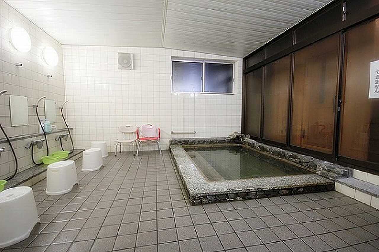 本館のお風呂・源流の湯がご利用できます♪シャンプー・リンス・ボディソープ・ドライヤー有り☆