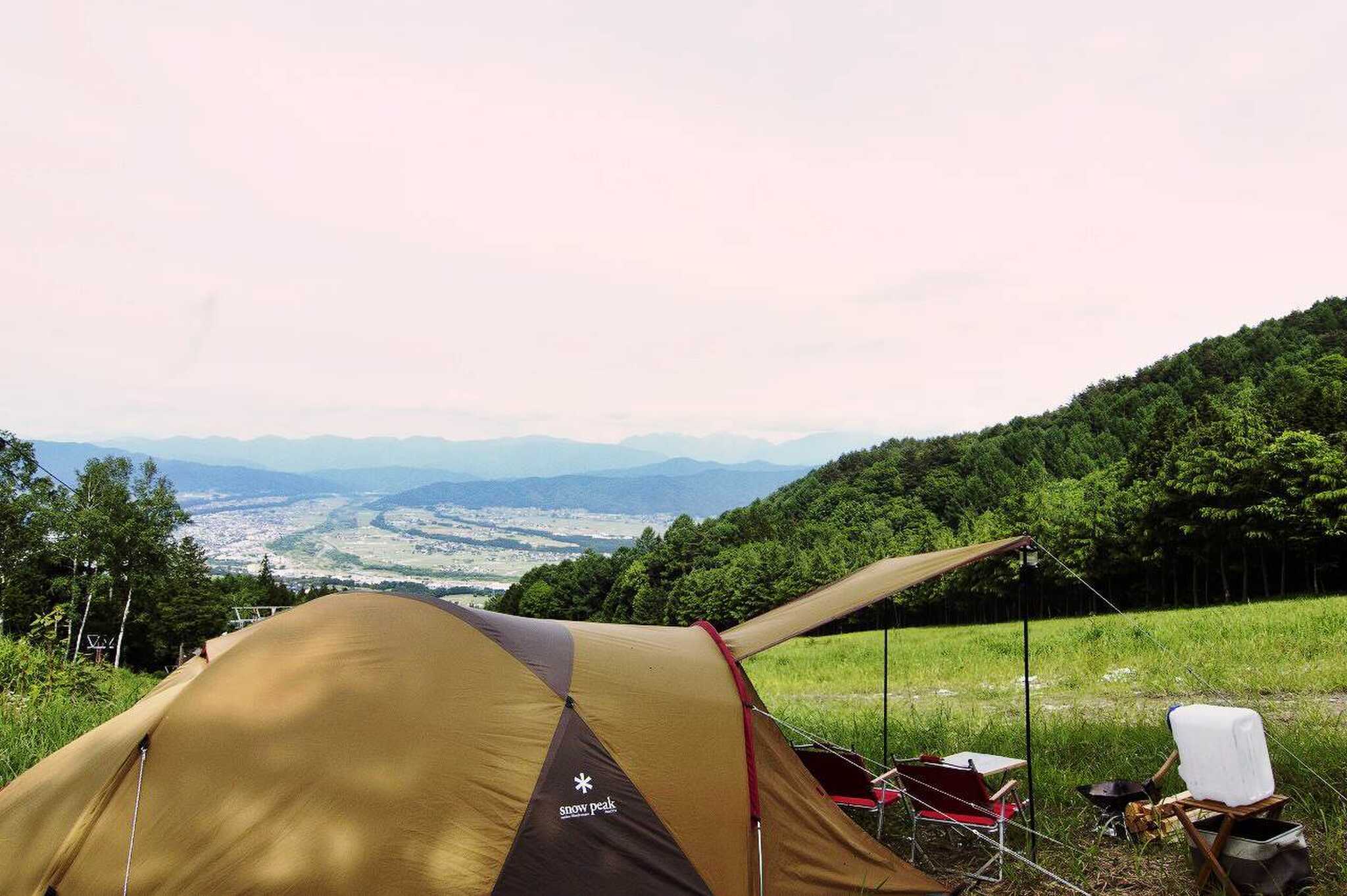 【H30/2 現在キャンプ場営業終了】長野・伊那きのこ王国キャンプ場 の写真 1枚目