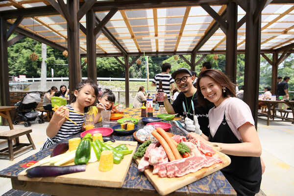 家族で楽しめるBBQ