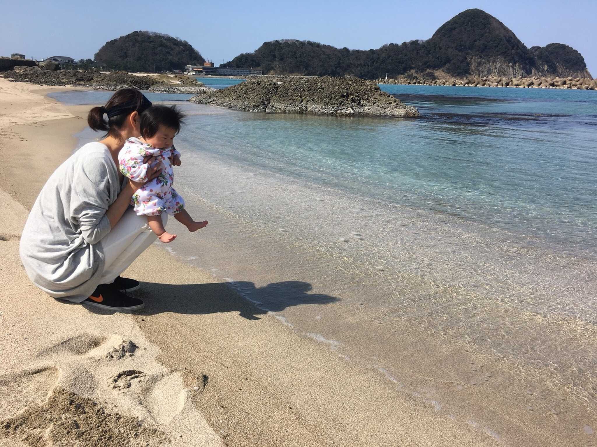 目の前に広がる関西随一の砂浜と海☆お子様と一種にぜひお越しください