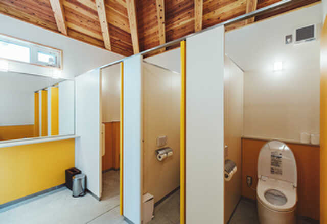 清掃の行き届いた綺麗なトイレです