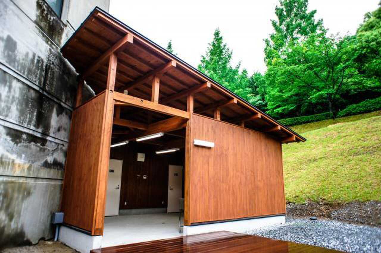 きれいなトイレ棟です。