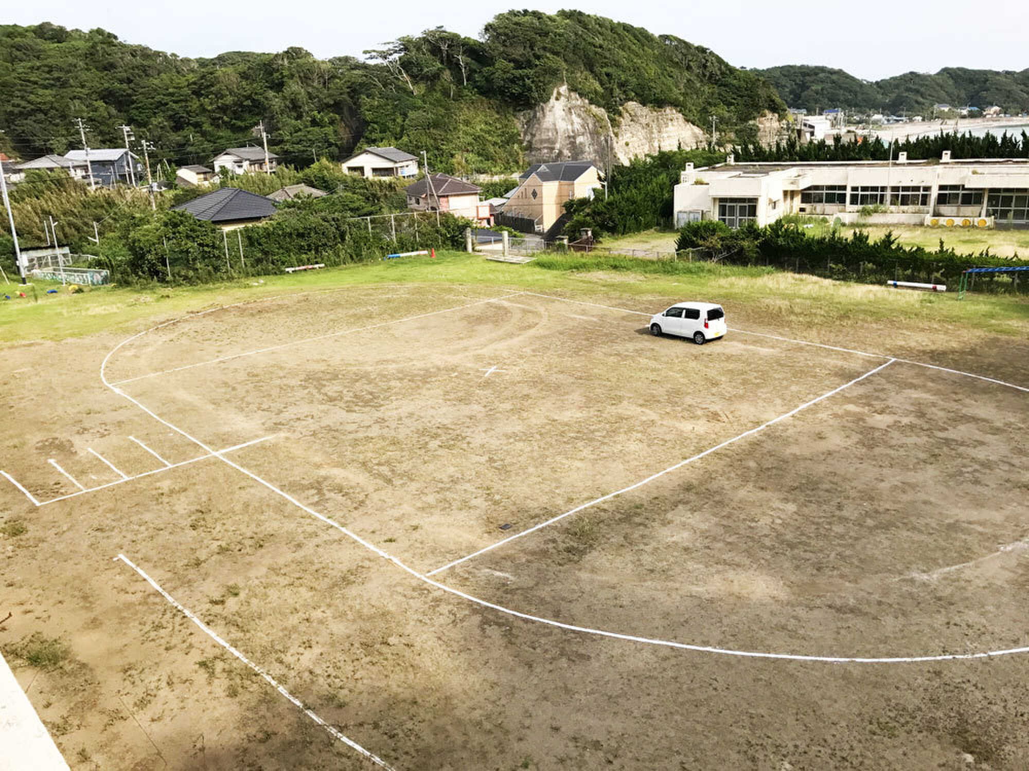 【R4/10閉鎖】清海学園シーサイドオートキャンプ(旧:清海学園校庭オートキャンプ)の写真 4枚目