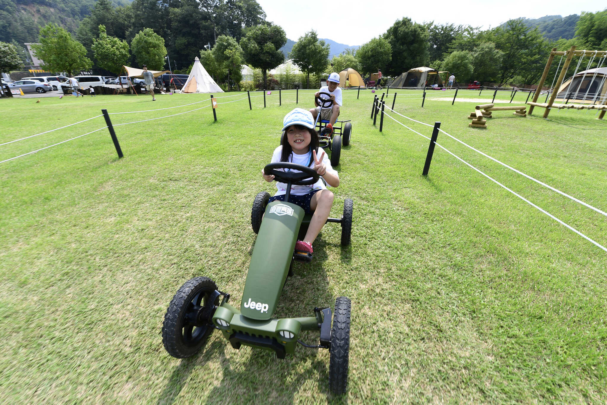 丹波篠山キャンプ場 やまもりサーキット