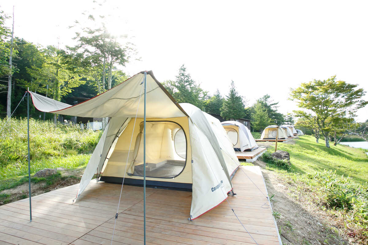 茶臼山高原レイクサイドキャンプ場(旧:木のぼりキャンプ村)の写真 3枚目