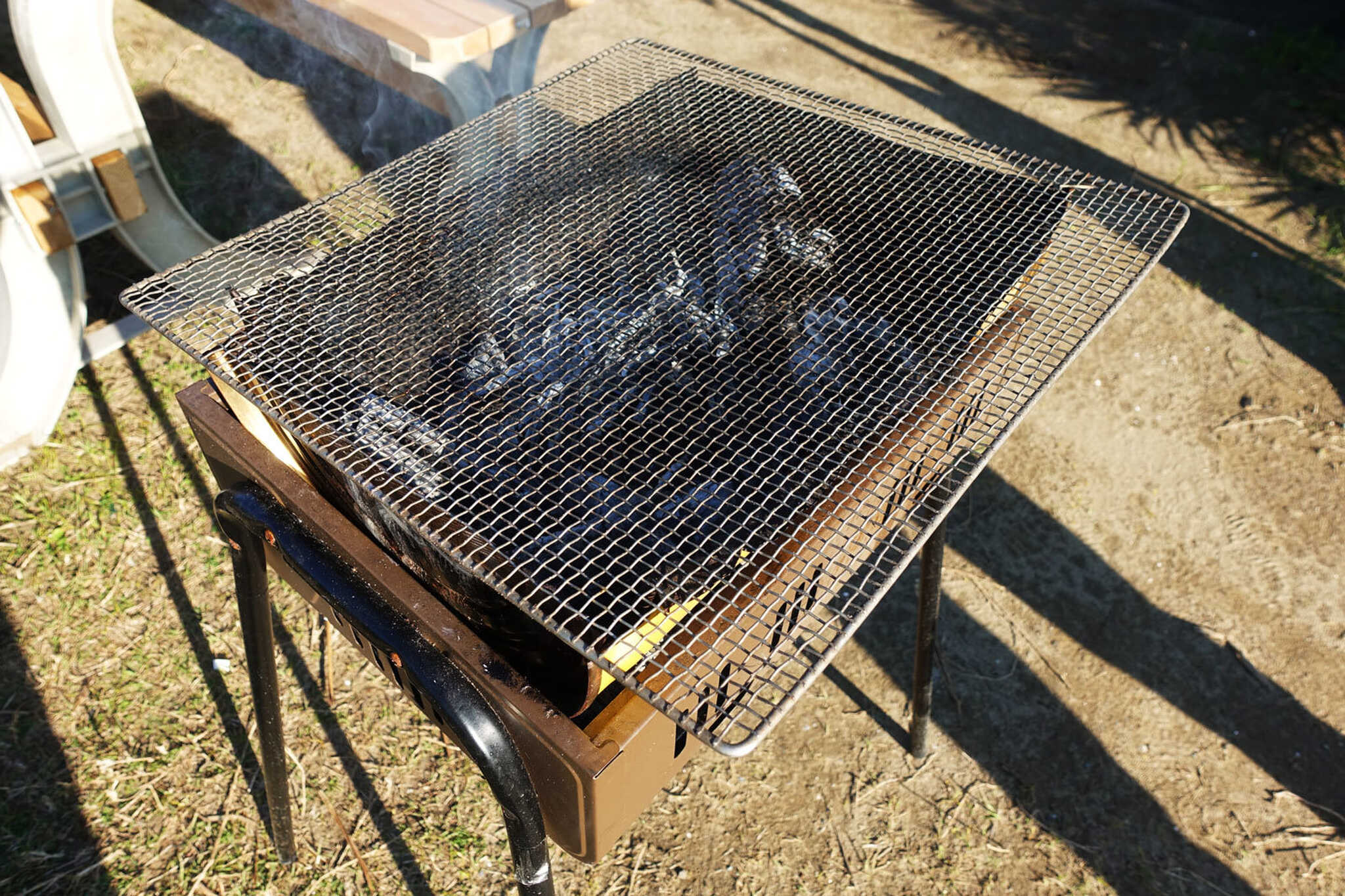 コテージNo.1〜No.5のみBBQコンロを完備