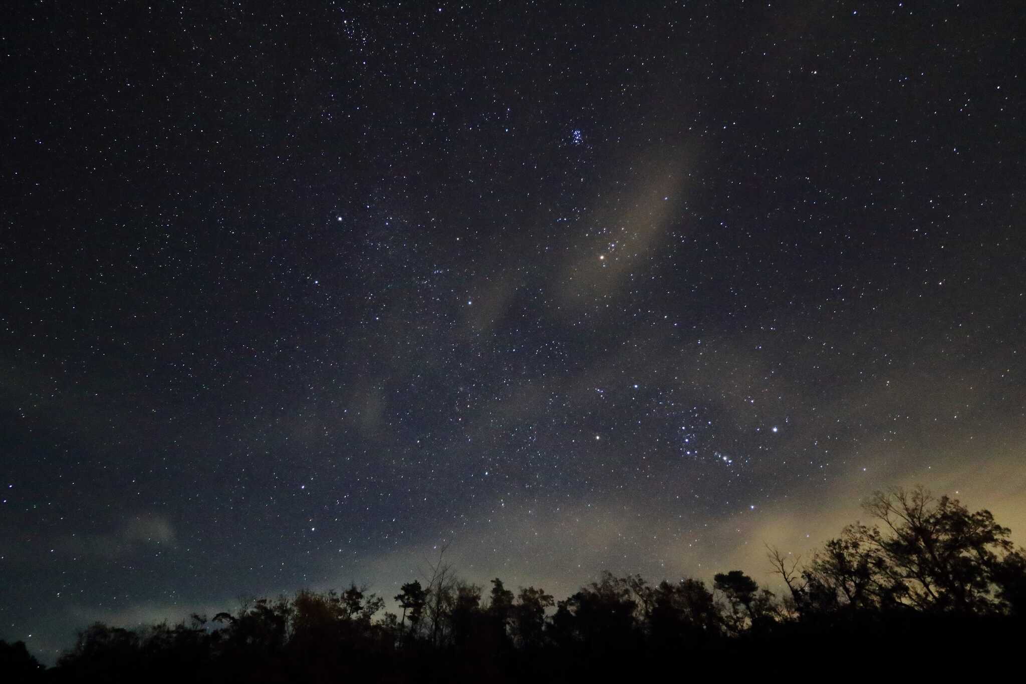 夜は晴れていれば、満天の星をご覧いただけます