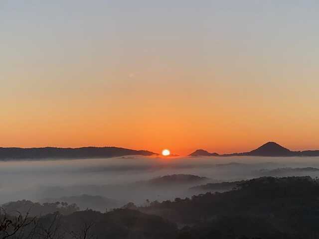 2022年10月 雲海と日の出