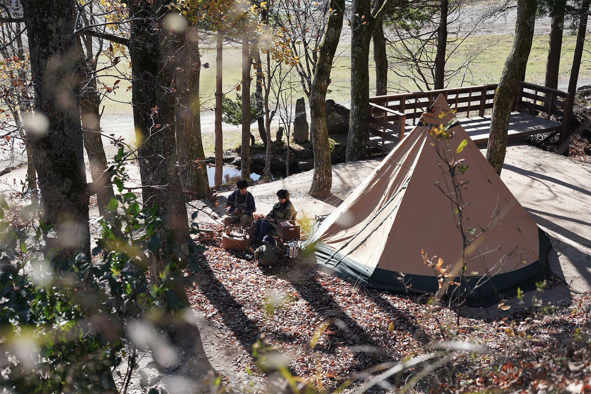 森とぼくの休日 HACHIKITA CAMP FIELD