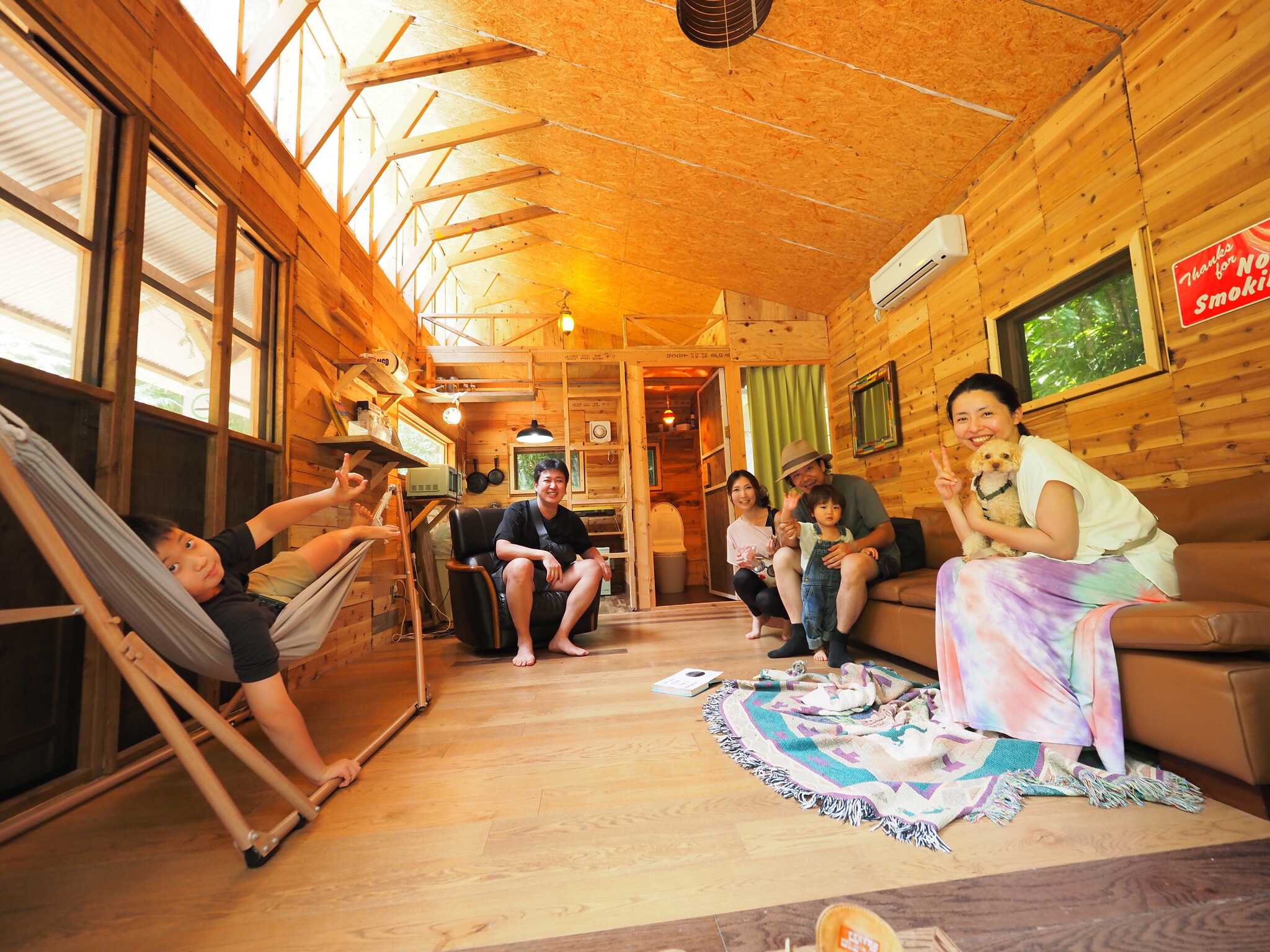 小屋内部!