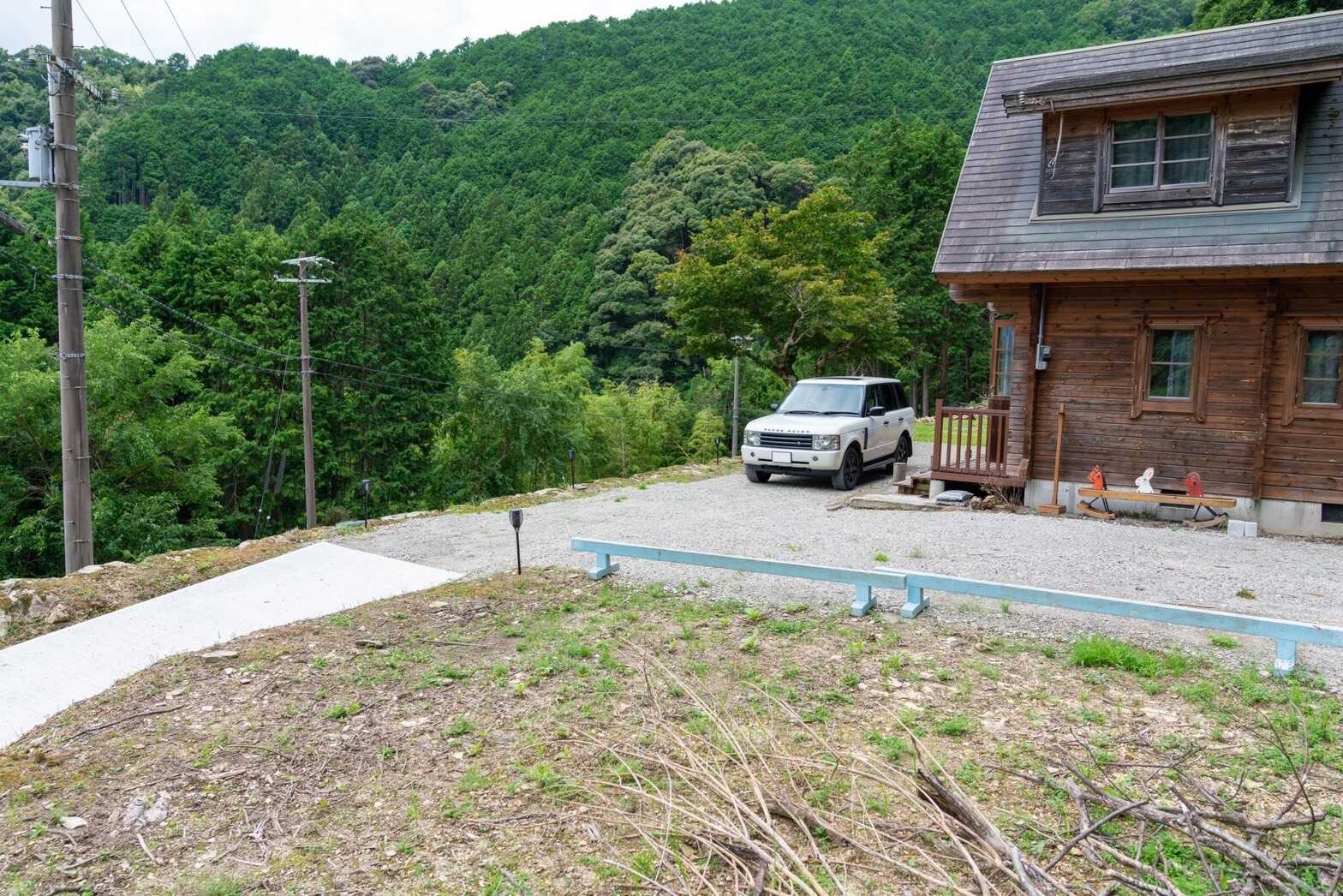 駐車スペースも広くお使い頂けます!