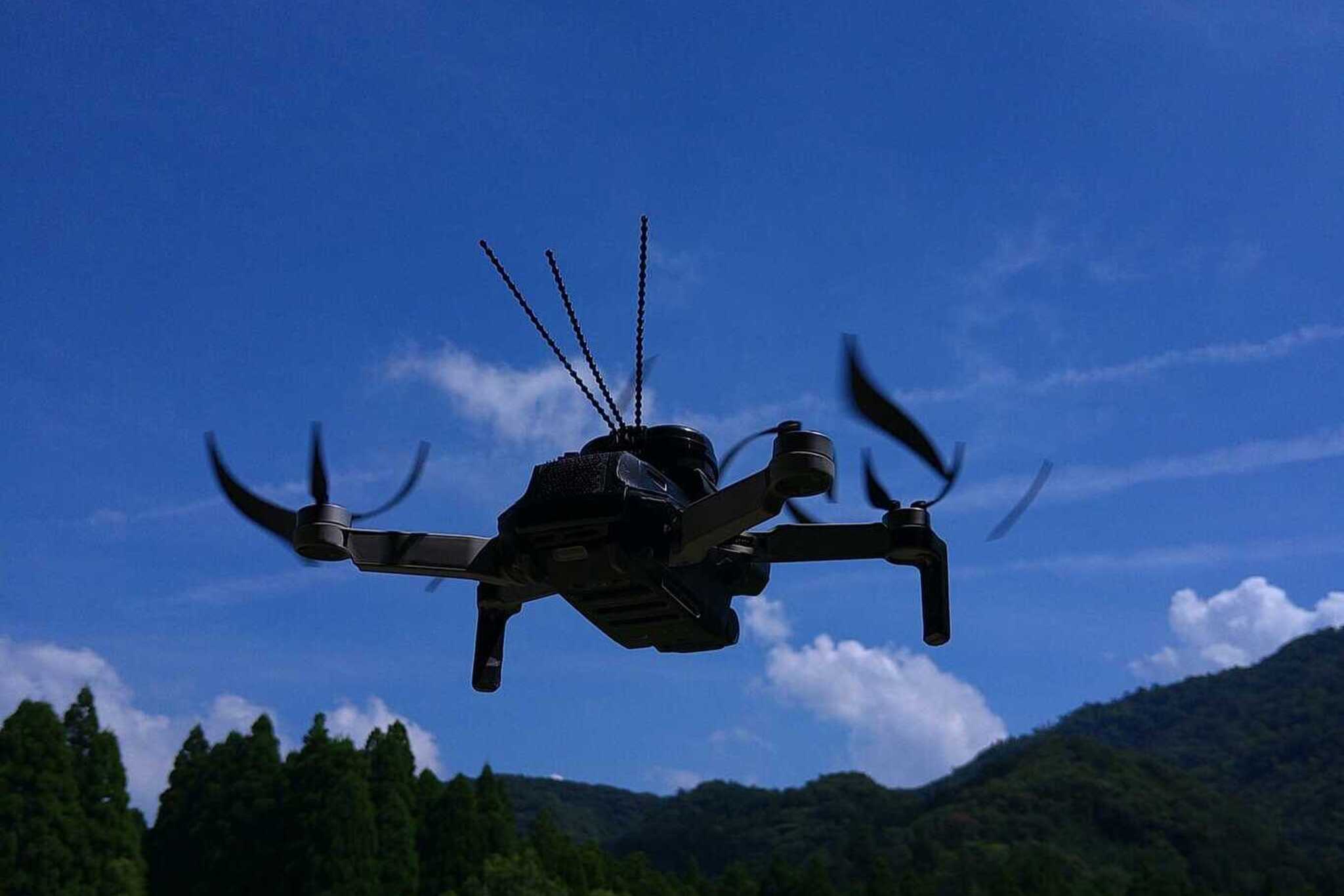 ドローン体験や、ドローンをお持ちの方は飛ばすこともできます