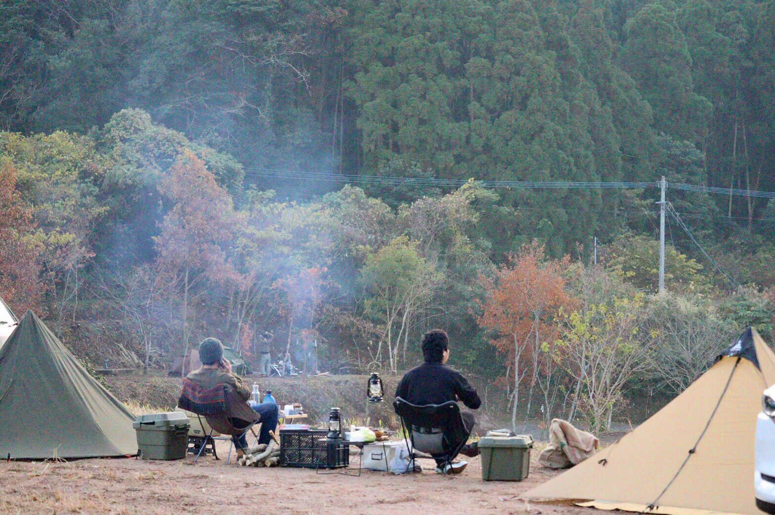 いぶすき焚き火の森ソロキャンプ場
