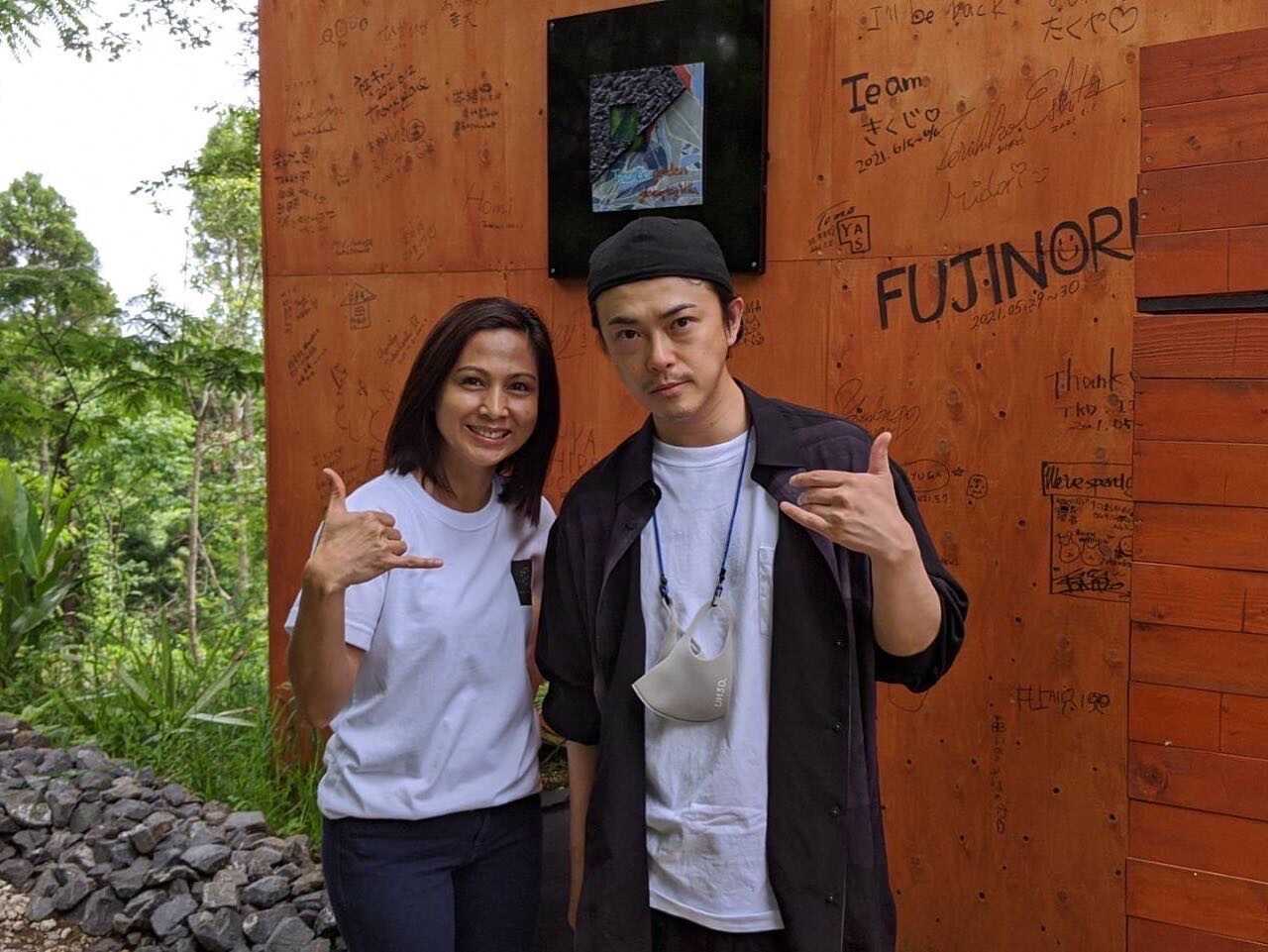 俳優の勝地 涼さんが仲間と泊まりに来てくれました、、素敵な方でした~、またお待ちしております