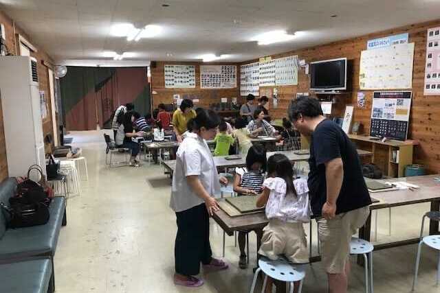 淡路瓦粘土彫刻体験