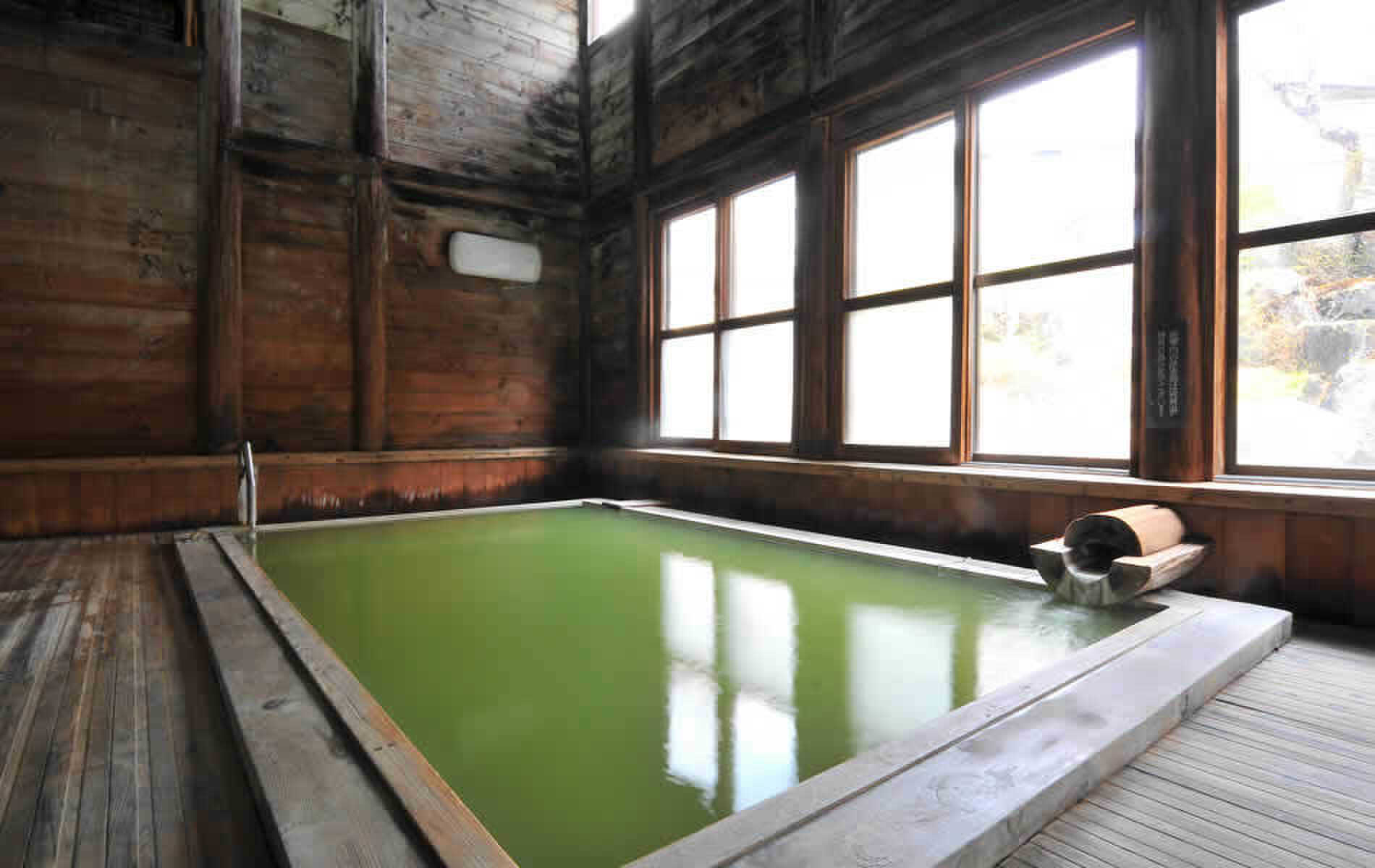熊の湯ホテルの温泉も利用できます(利用できない日もございます)