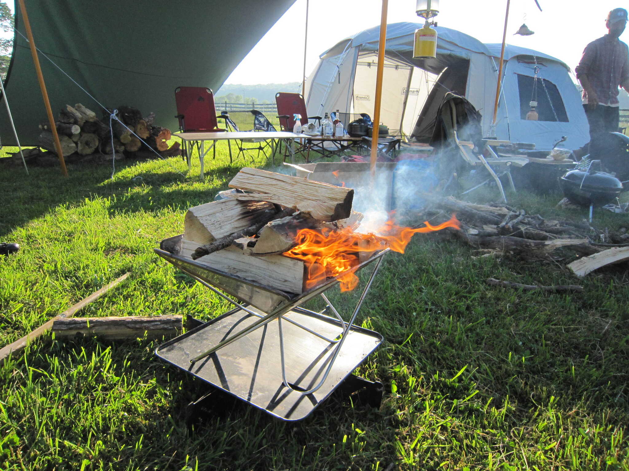 Sheep sheep camping fieldの写真 2枚目