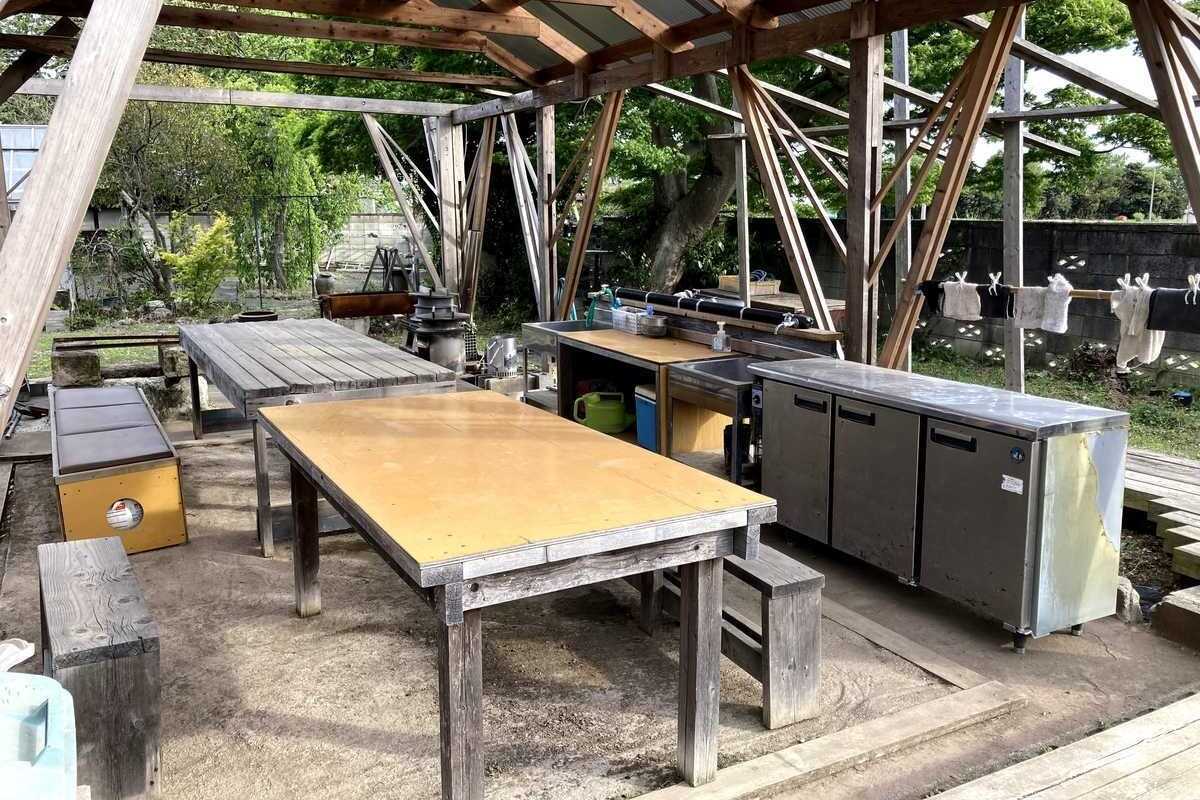 お湯出ます!整備された広い洗い場です♪