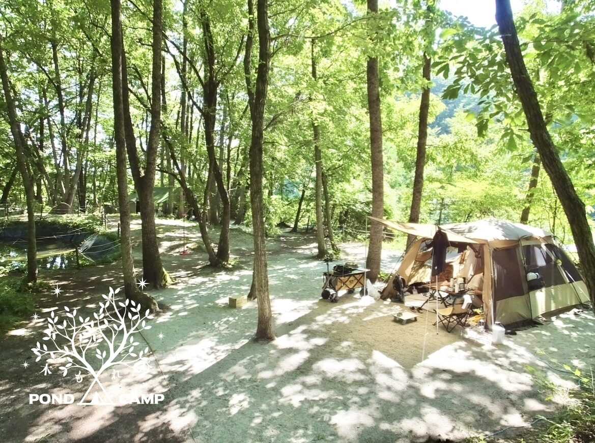 【山梨・白州】木もれびPONDキャンプ場の写真 3枚目