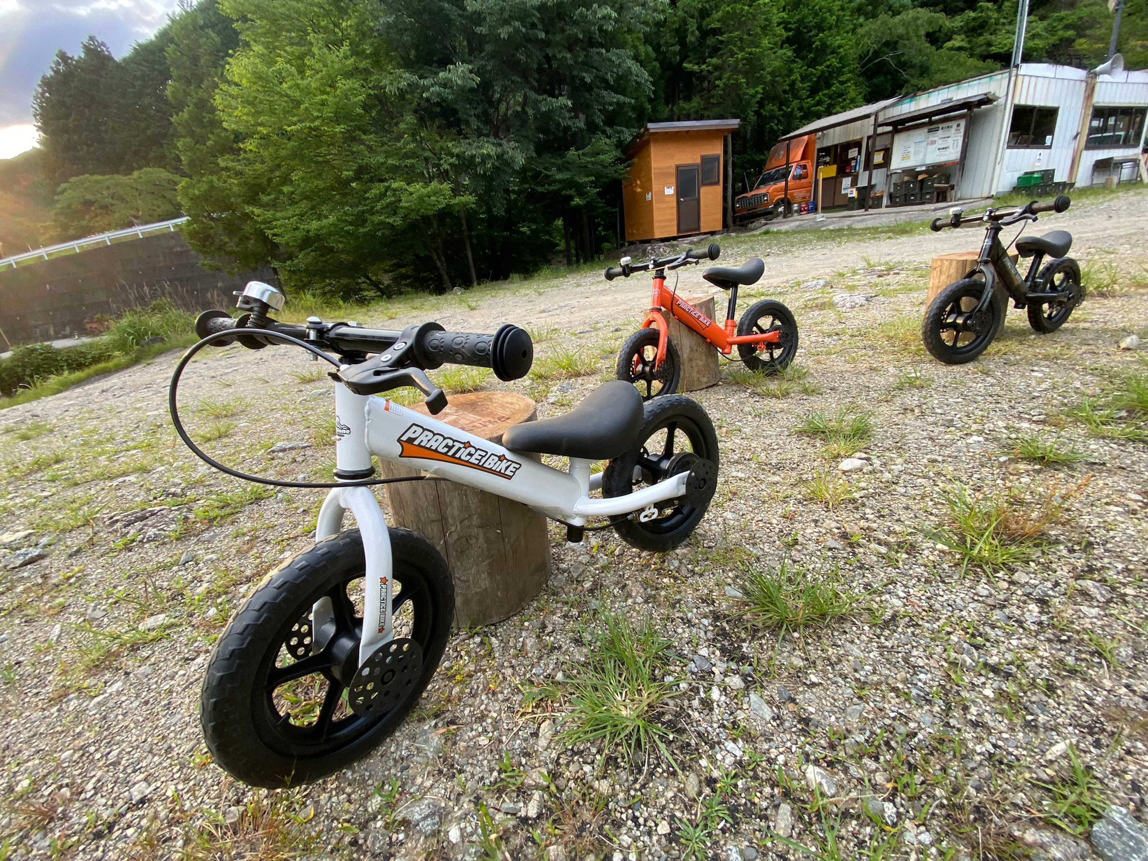ストライダーでも遊べます!現地でレンタル!