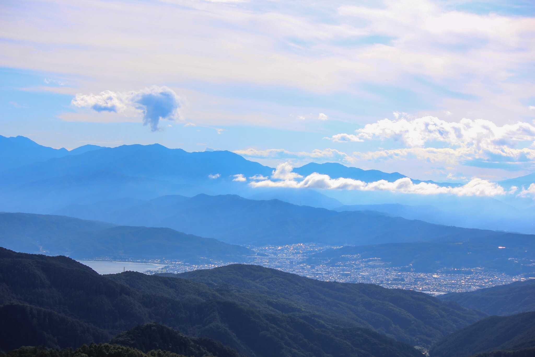 ビーナスラインからの景色
