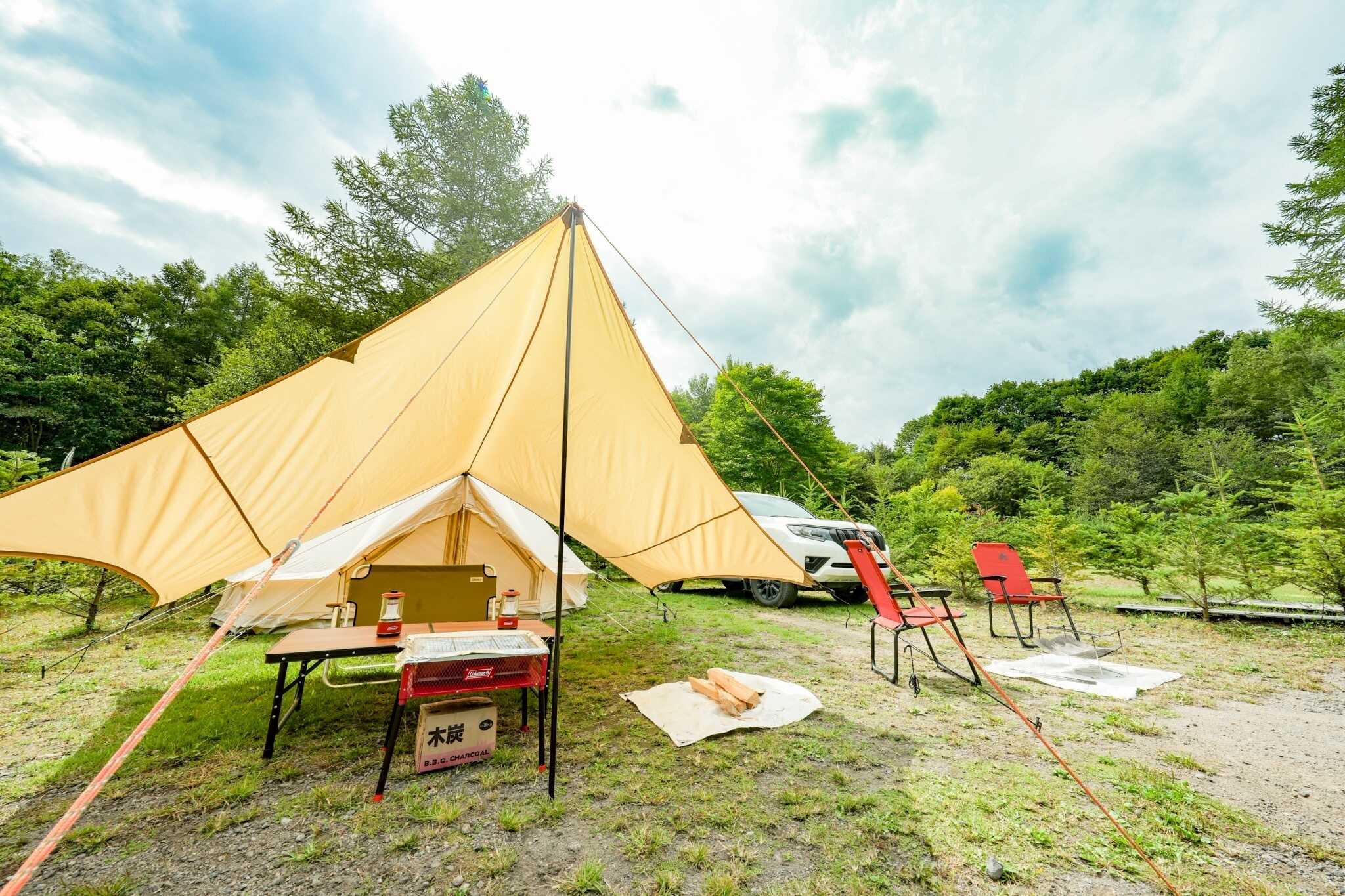 北軽井沢 どんぐり山の一番星 キャンプ場
