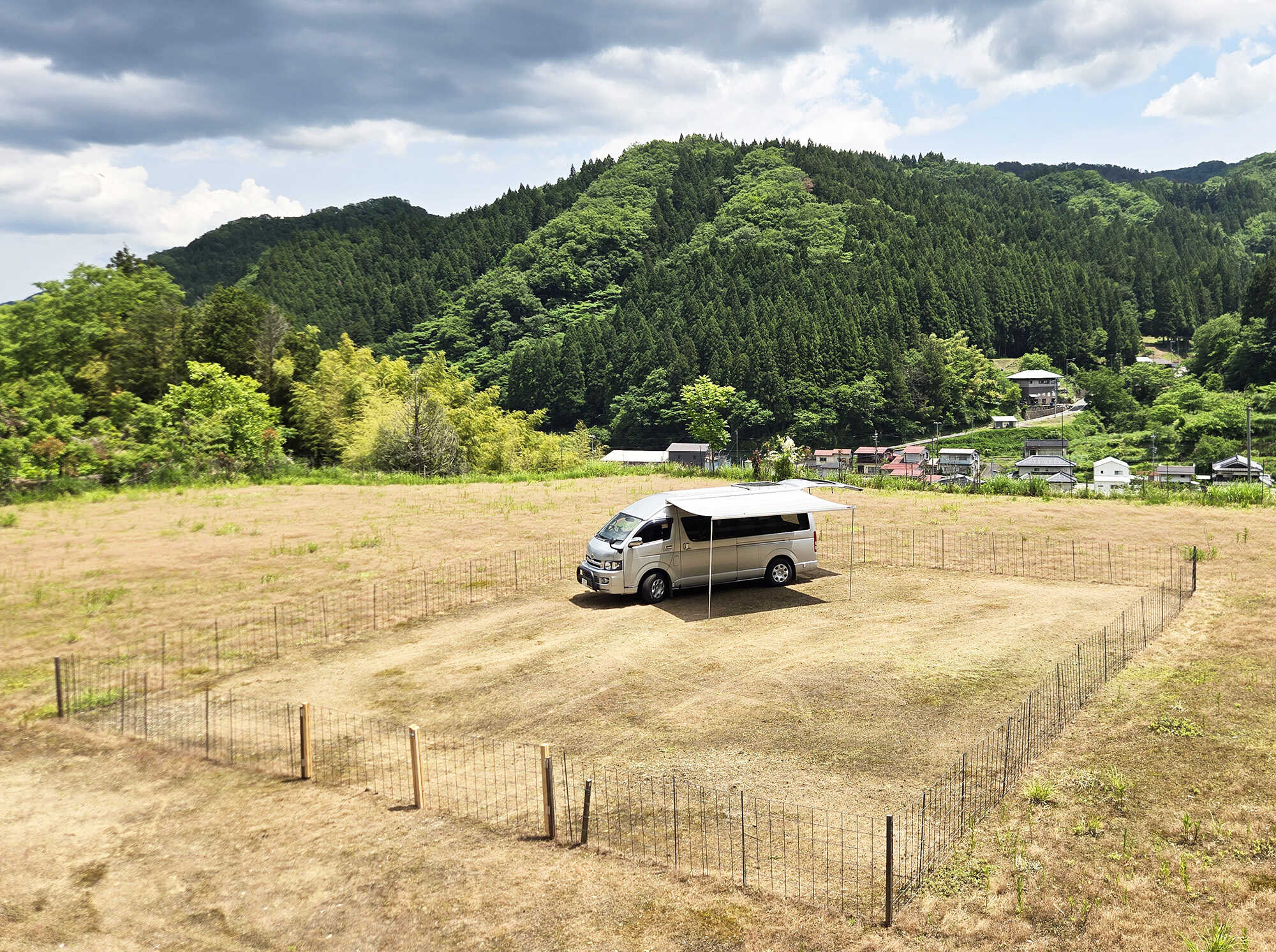 風を感じる宙の森キャンプ場