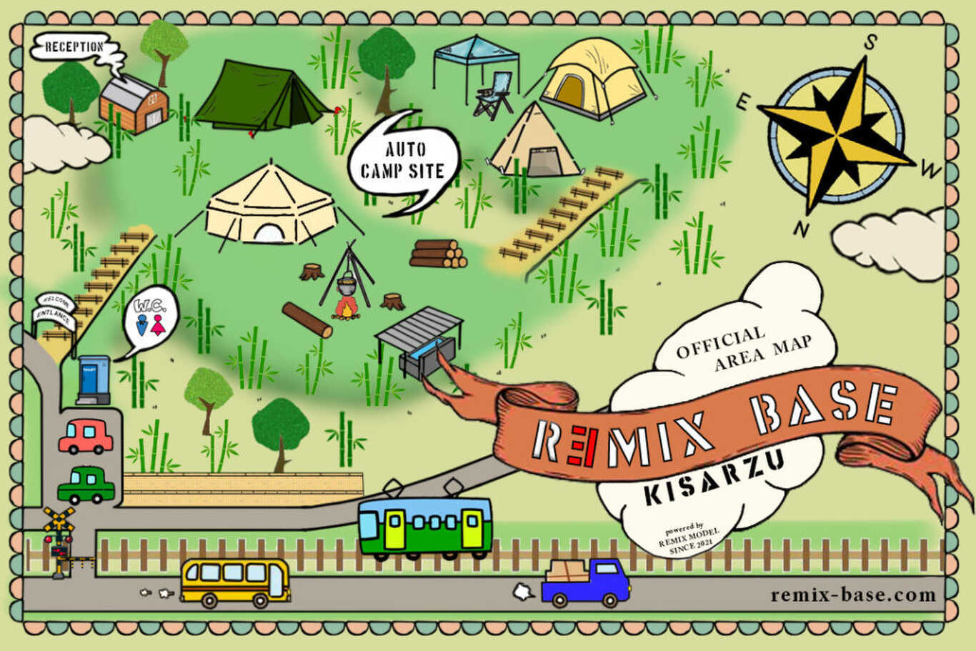 REMIX BASE KISARAZU キャンプ場 photo 5