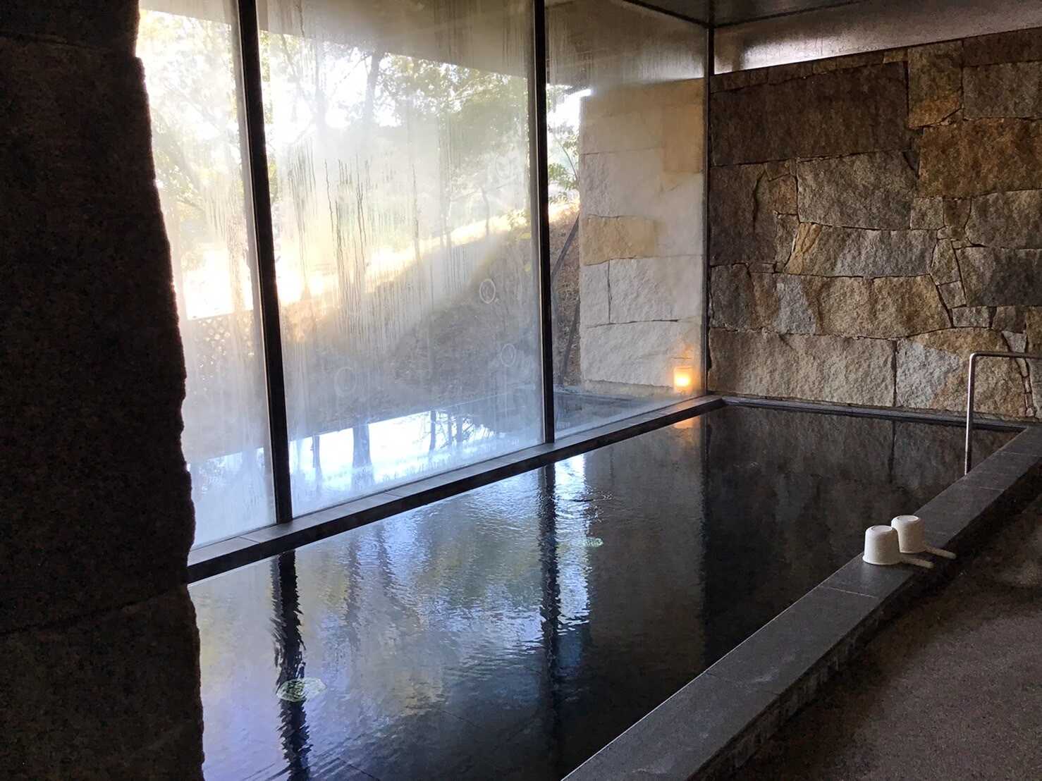 佐用の湯の温泉でゆったり!
