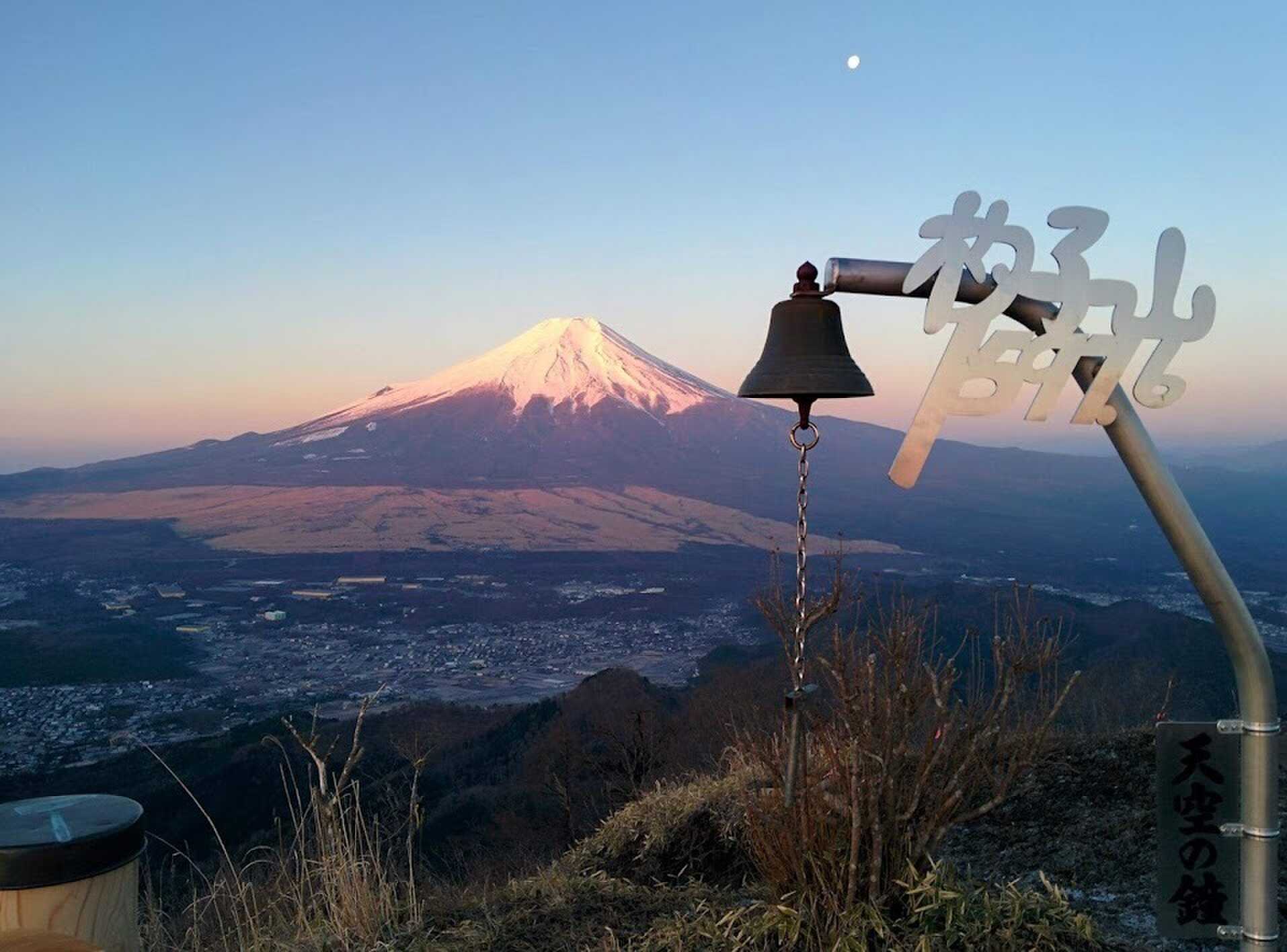 杓子山 山頂まで2時間ほど富士山がみれます!