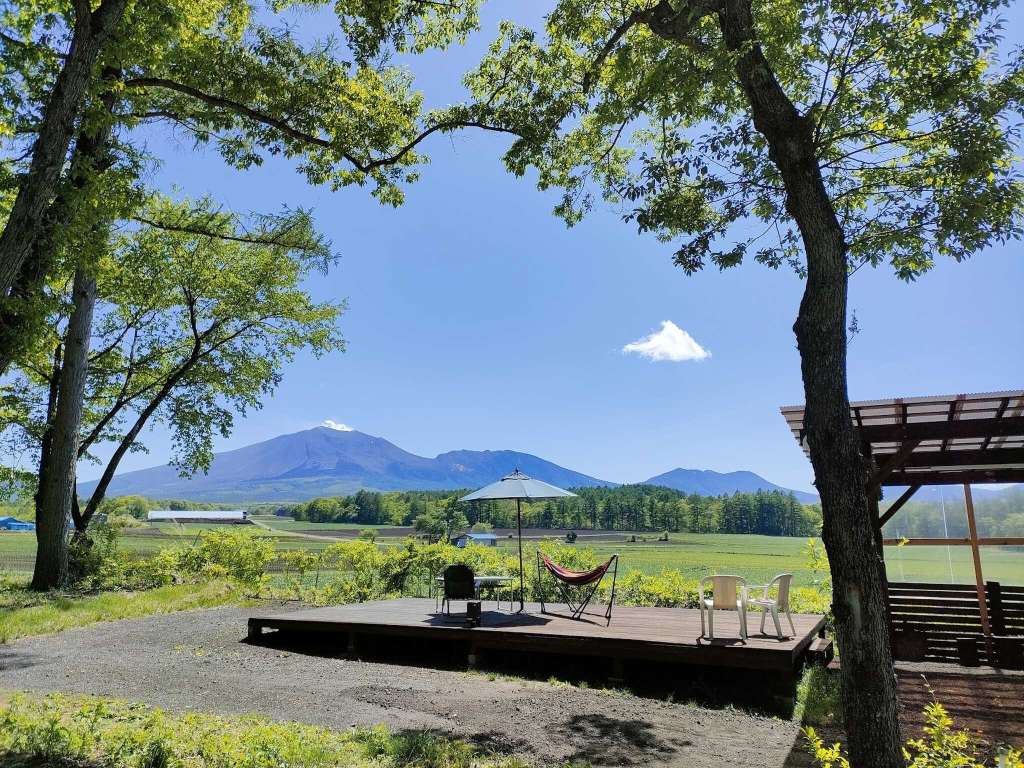 サイト№1の景色