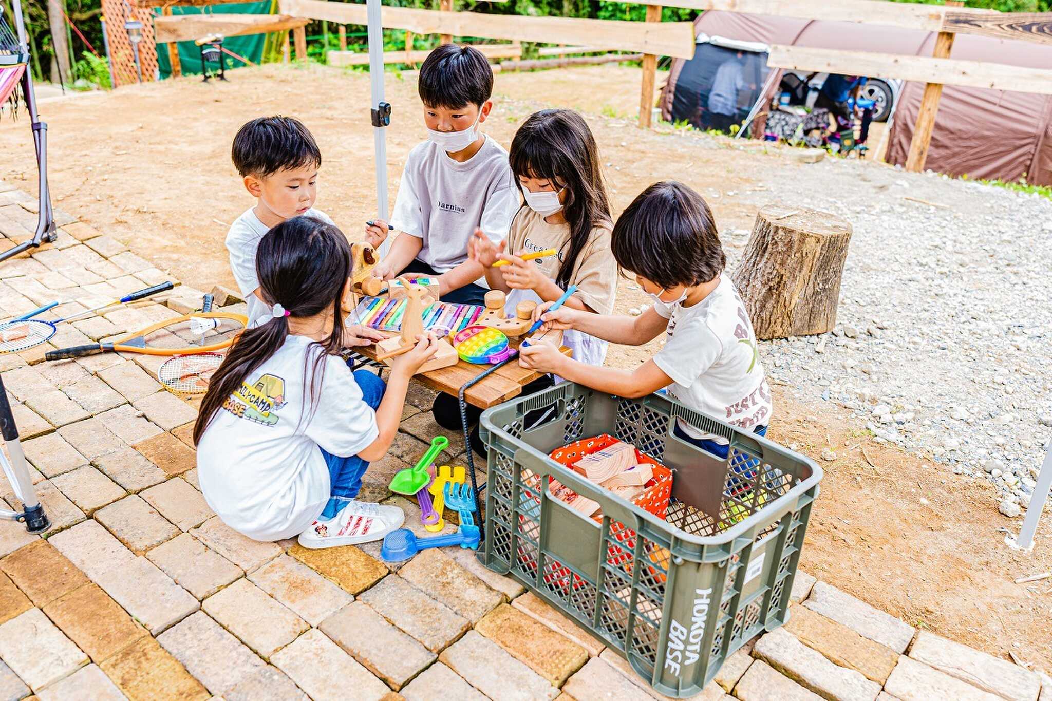 子ども達がすぐに仲良くなれる遊び場あり!もちろん大人も♪