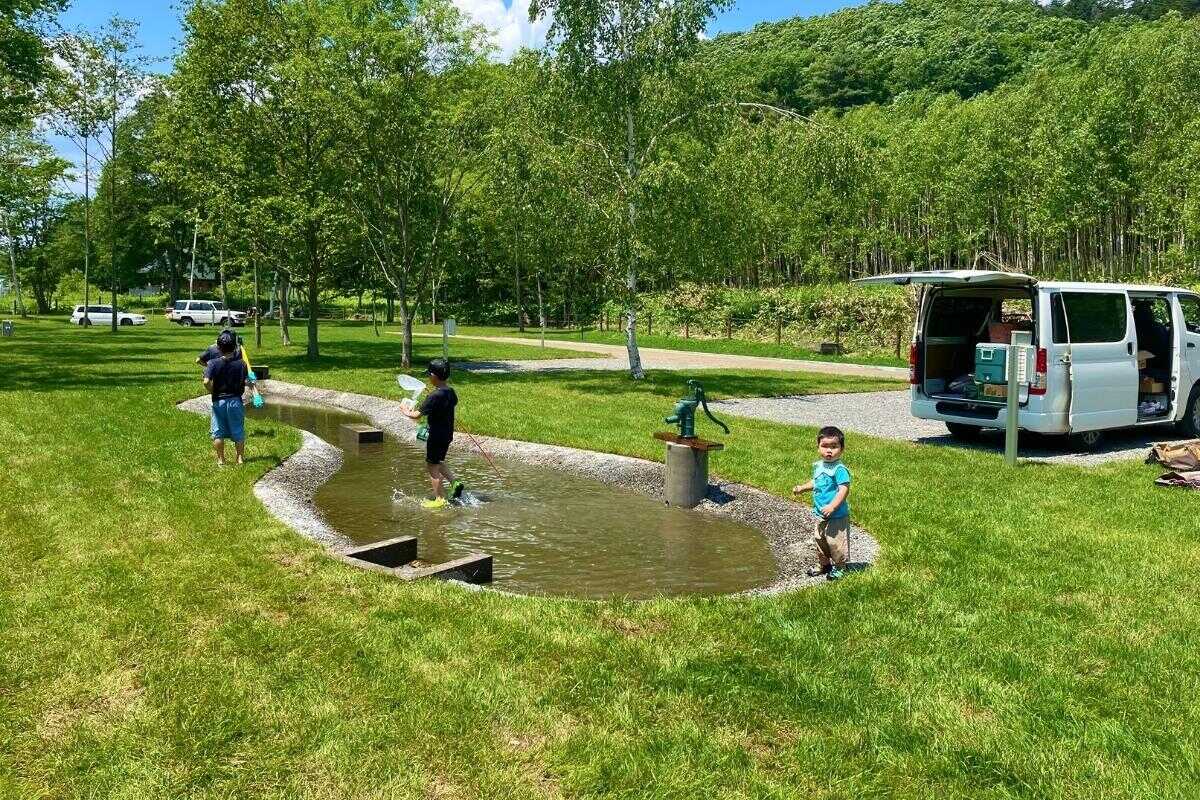 水遊び場