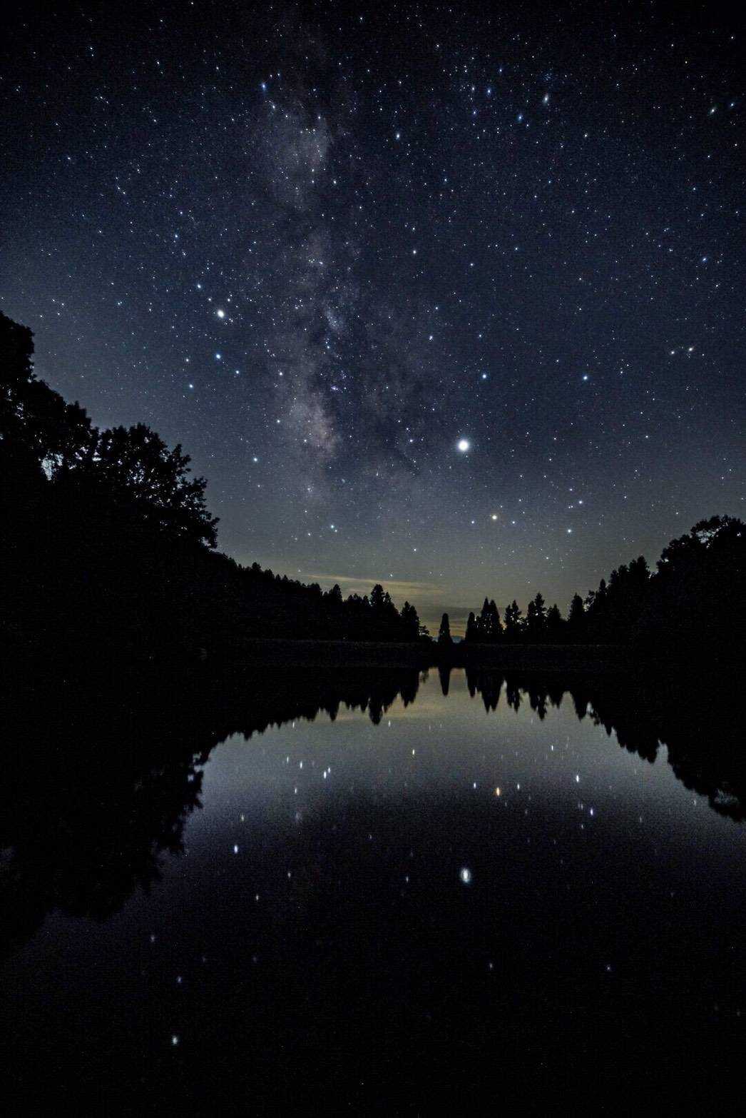 星降る夜、穏やかな時間を過ごすことができます。