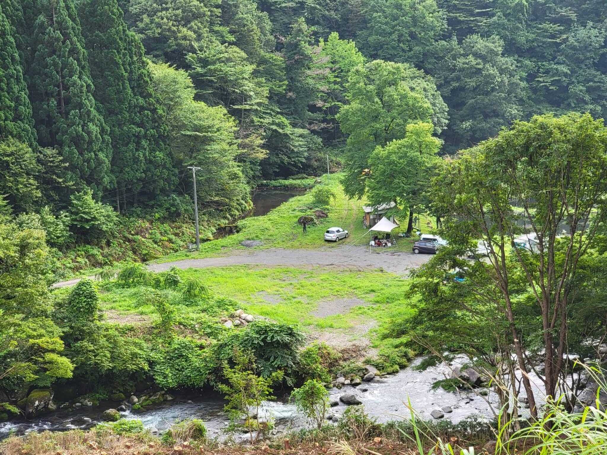 ‼︎敷地に沿って牛道川が流れていますので川釣り、川遊びも楽しめます
