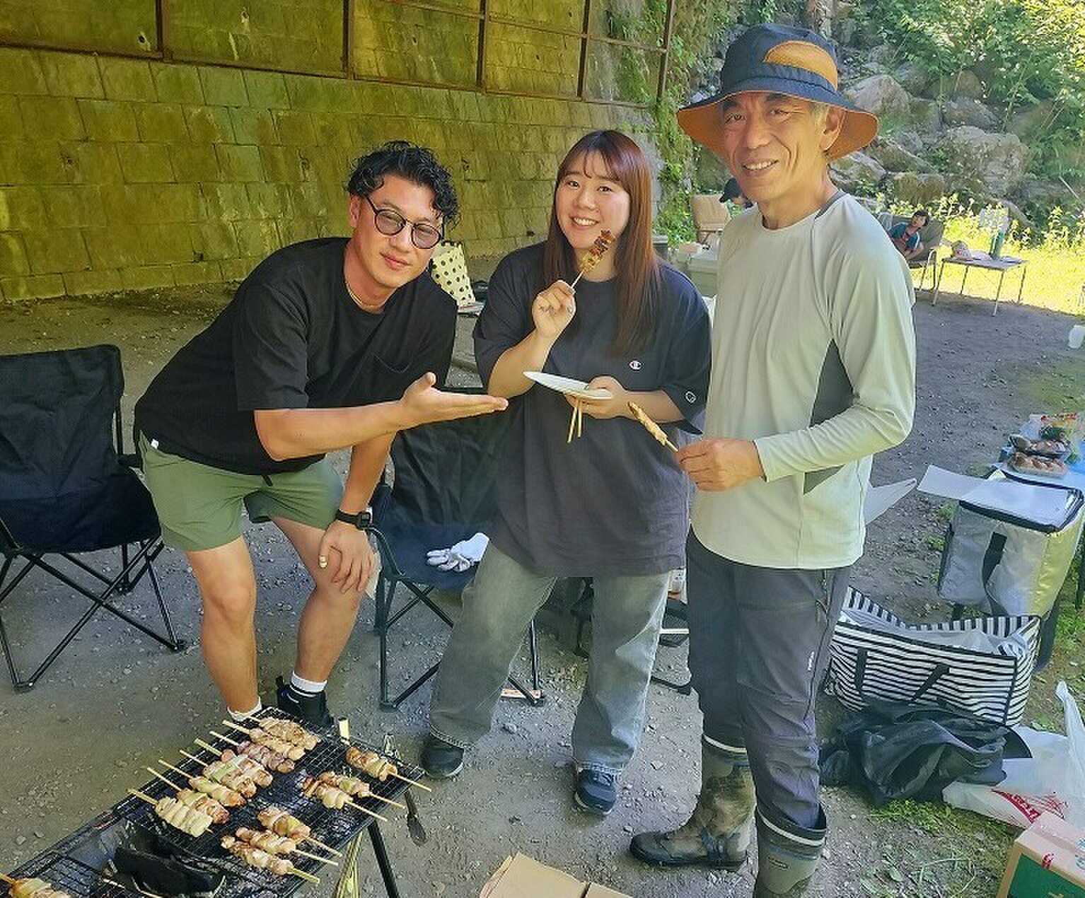 外で食べるのは美味しい!!