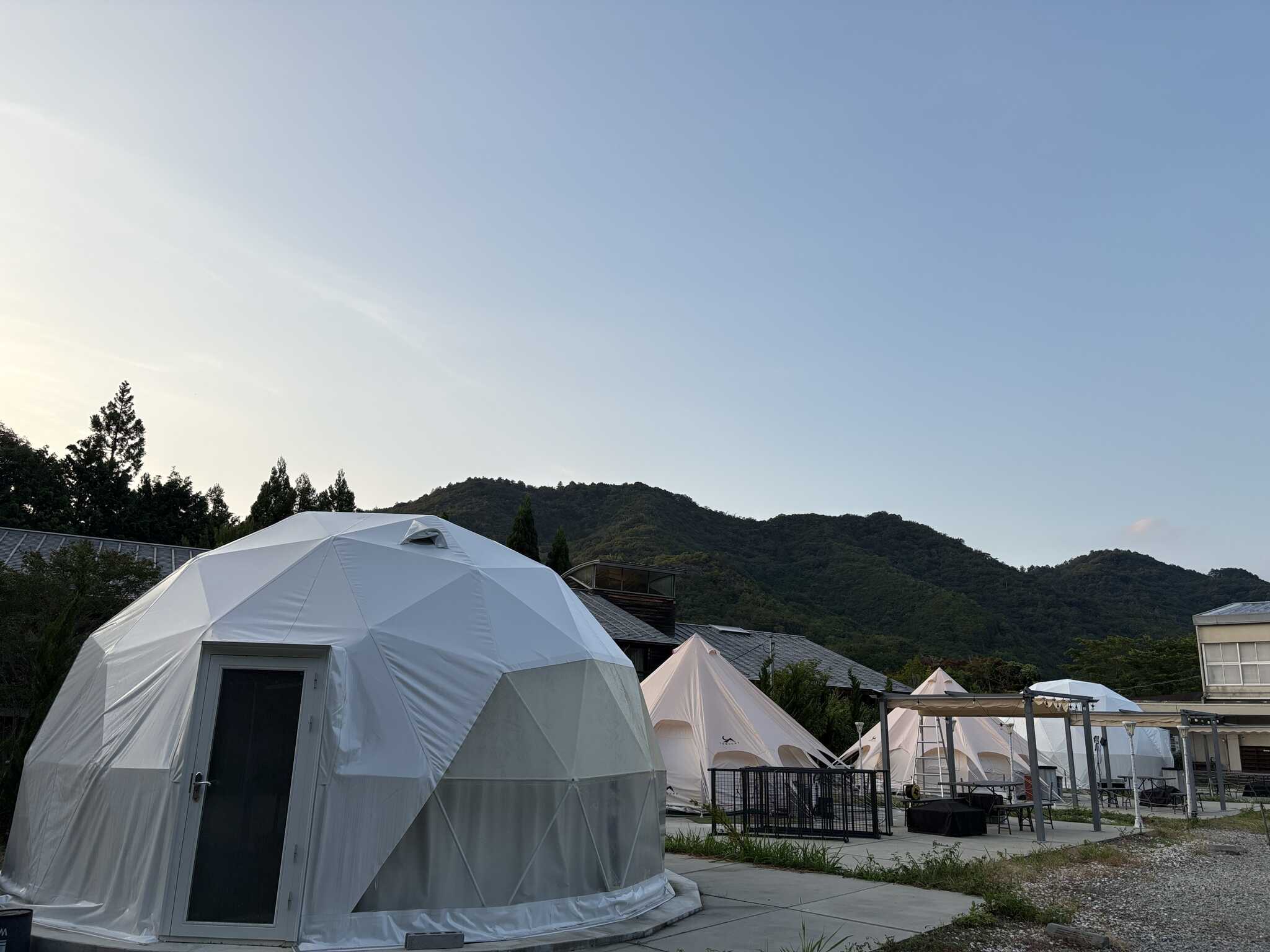 元小学校をリニューアル、体育館は懐かしい感じがします
