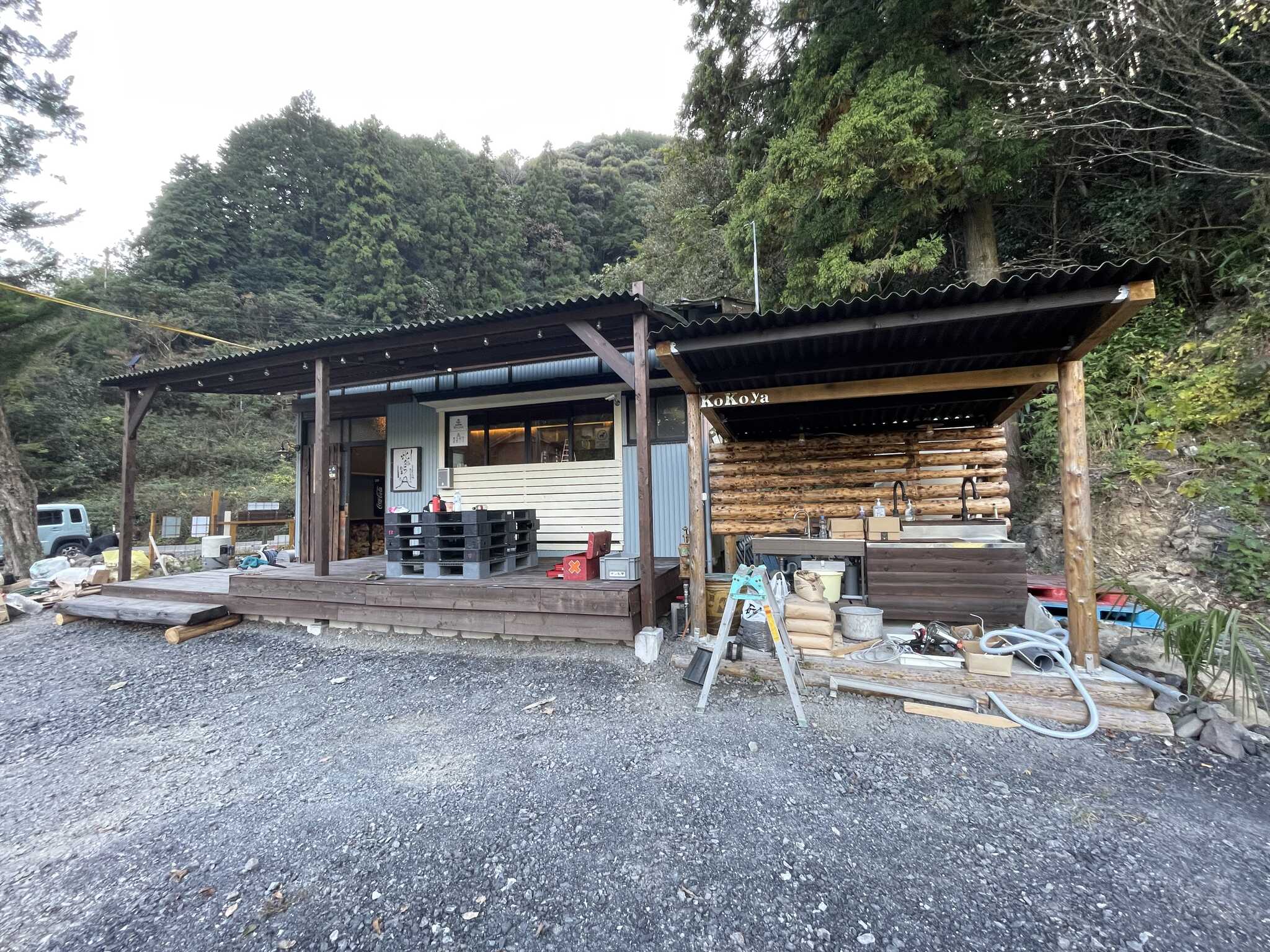 キャンプ場此処野静岡