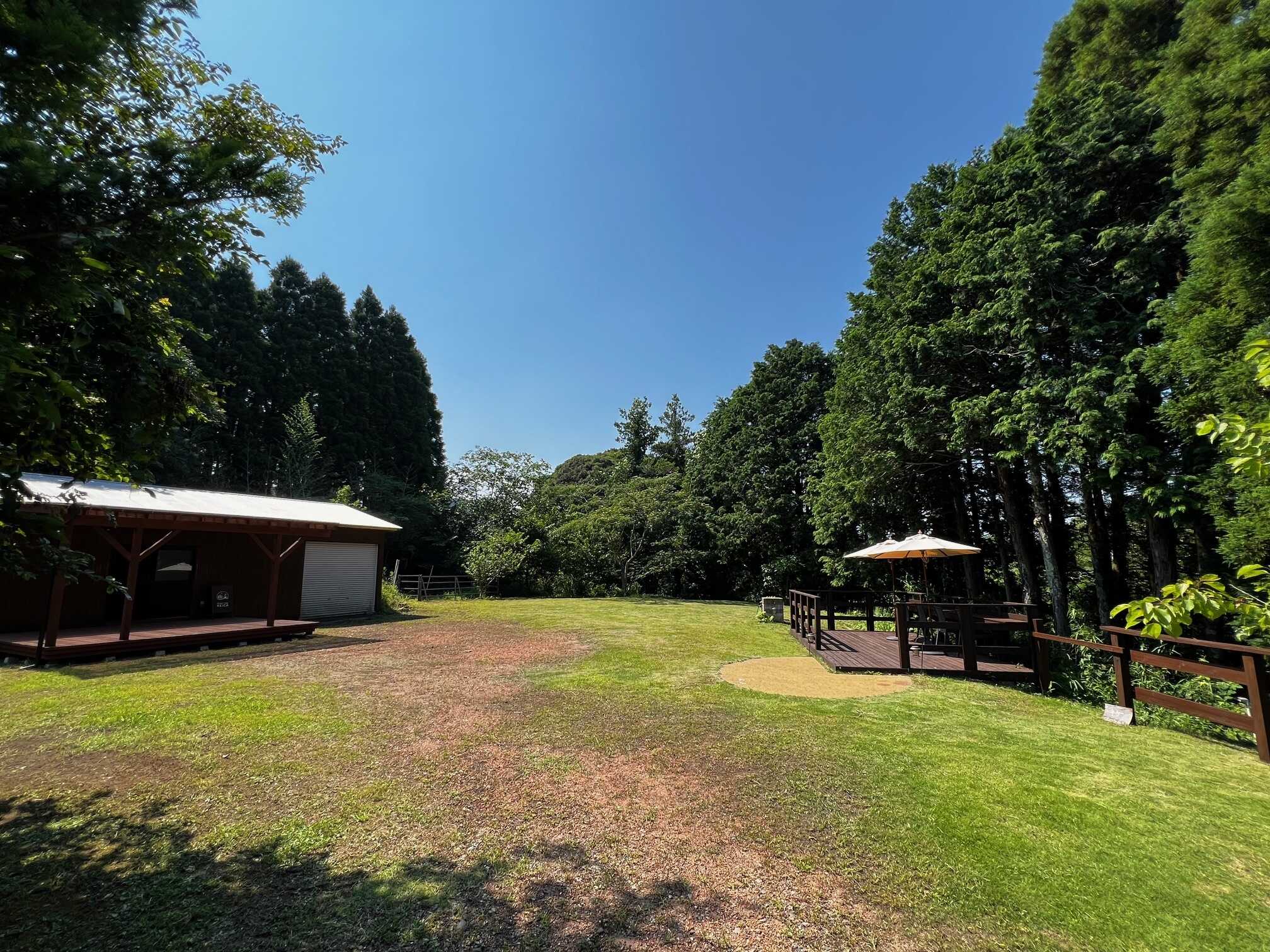 周囲は川に囲まれた自然豊かなキャンプ場です。カワセミやカモも見れます!