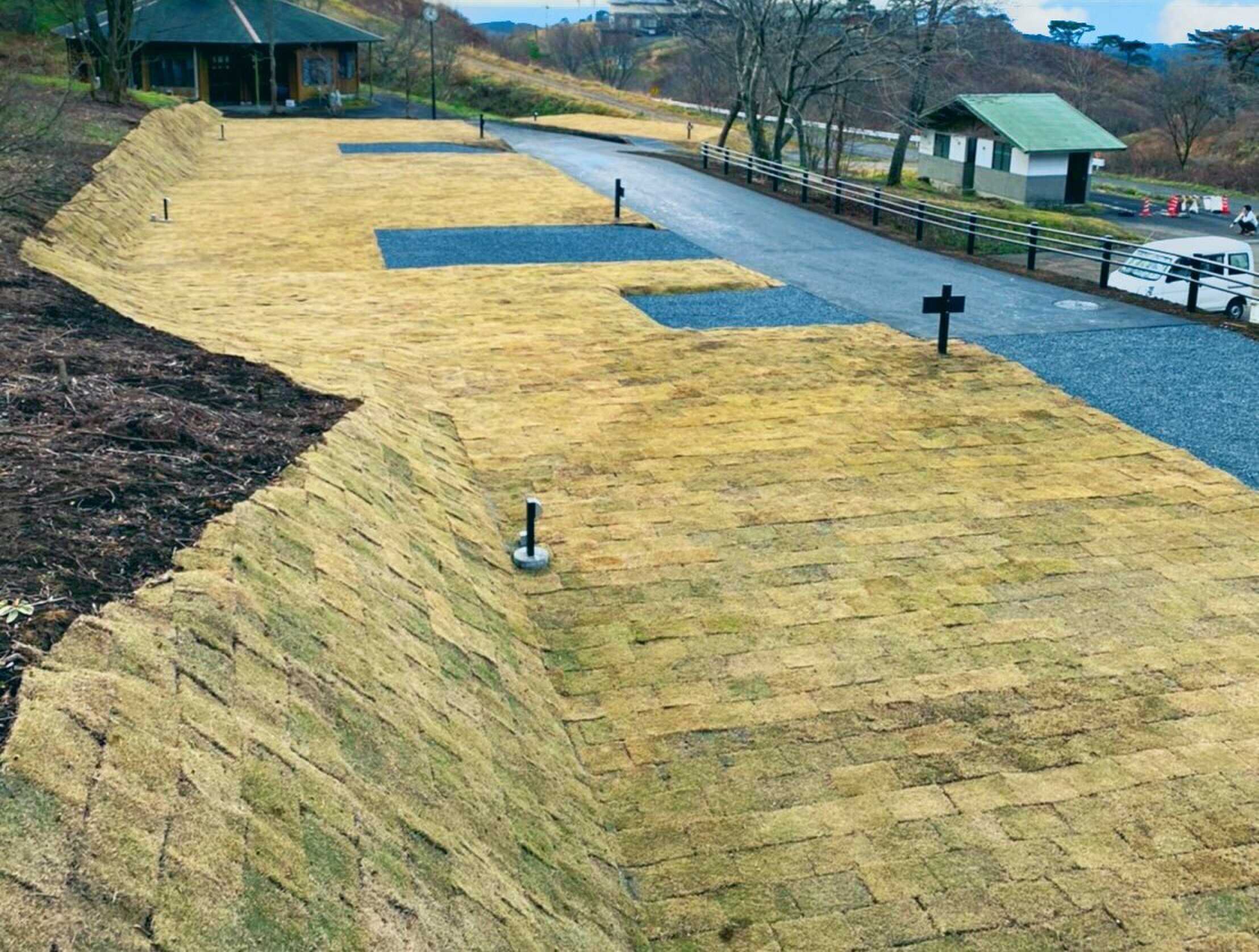 隣の区画と離れており、のんびりした非日常を味わえます