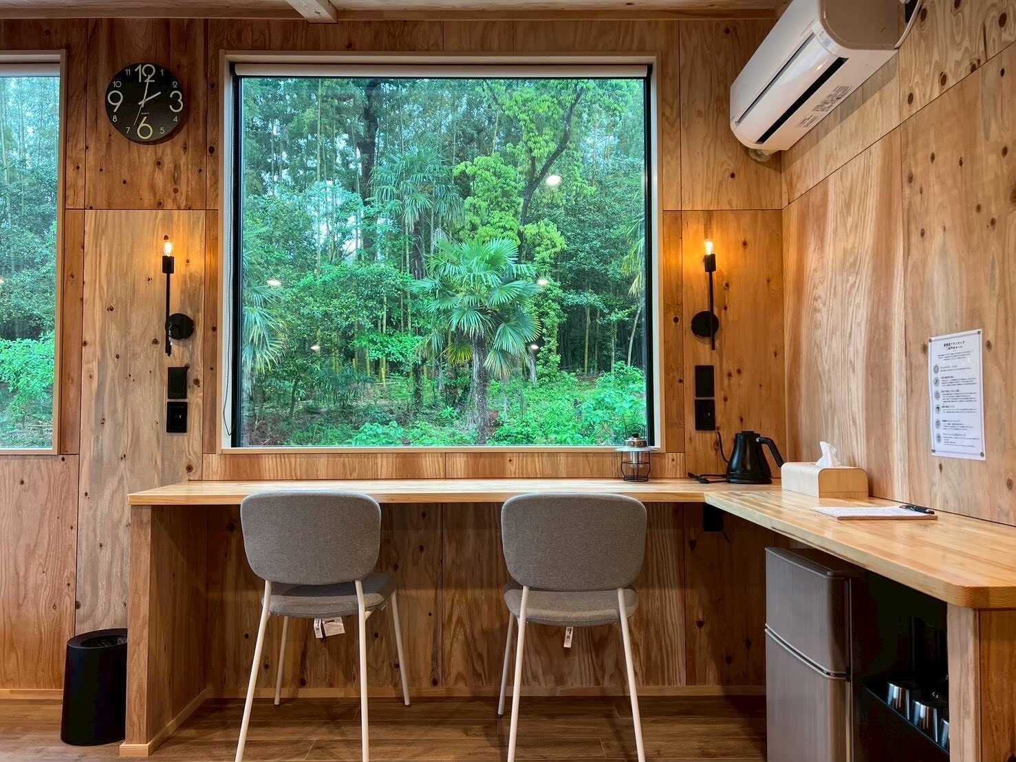 屋根裏グランピング