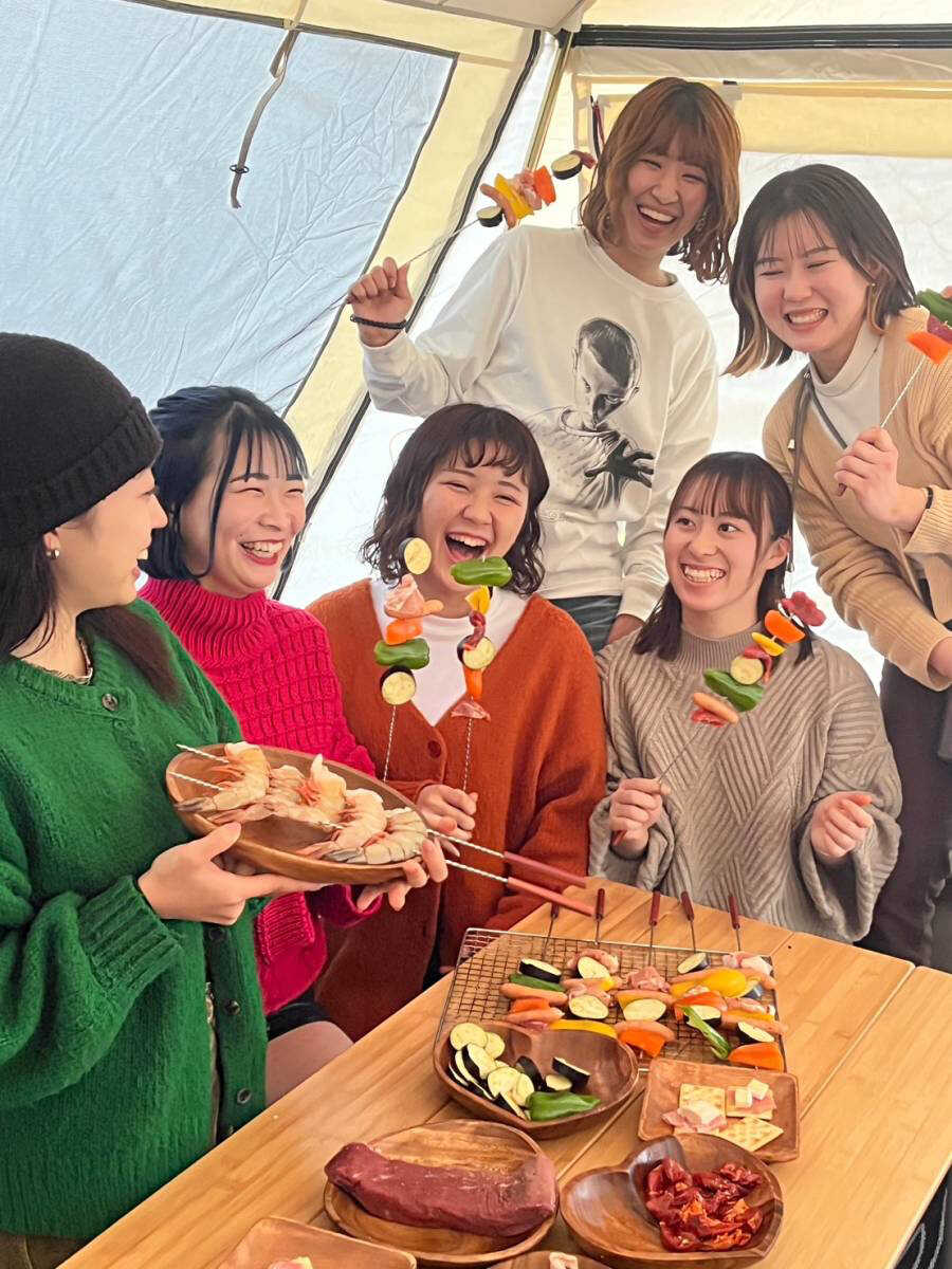 【日帰りBBQもOK】手ぶらBBQプランで気軽にバーベキューを楽しもう◎準備や後片づけはスタッフにお任せください♪