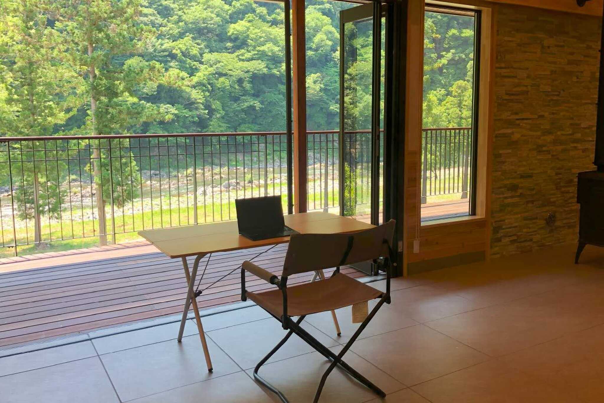 絶景を目の前にワーケーション