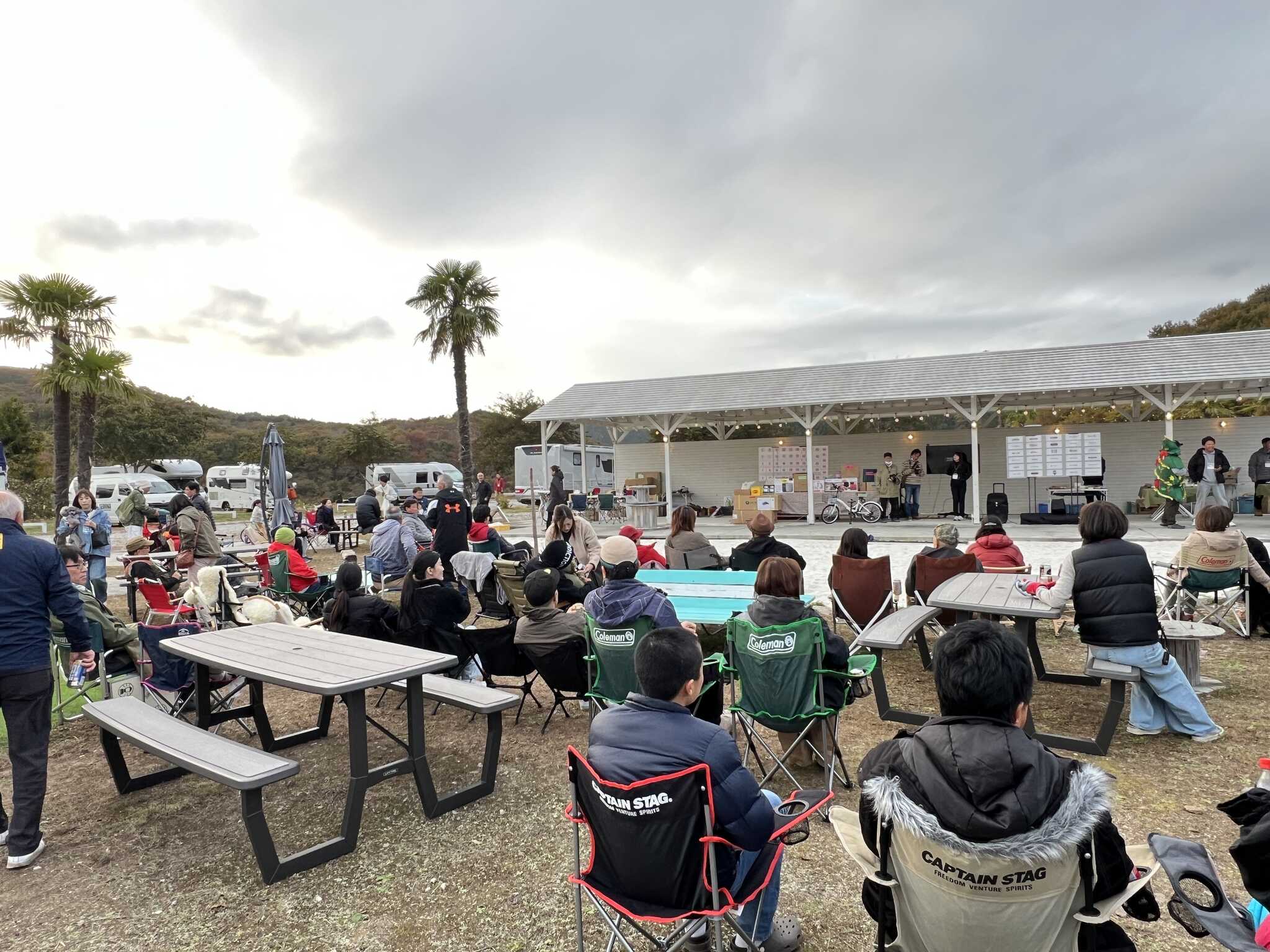 Wonderスペースはイベント時はステージに、団体様BBQ場にも