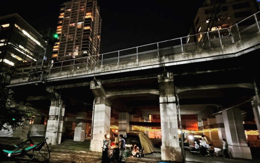 キャンプ練習場campass秋葉原