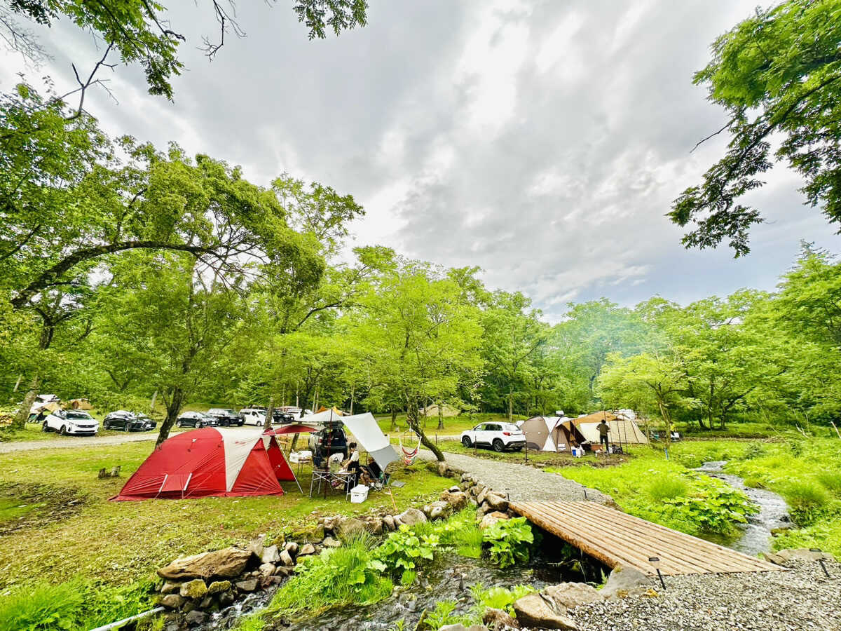 川沿いのオートサイトリバーライン