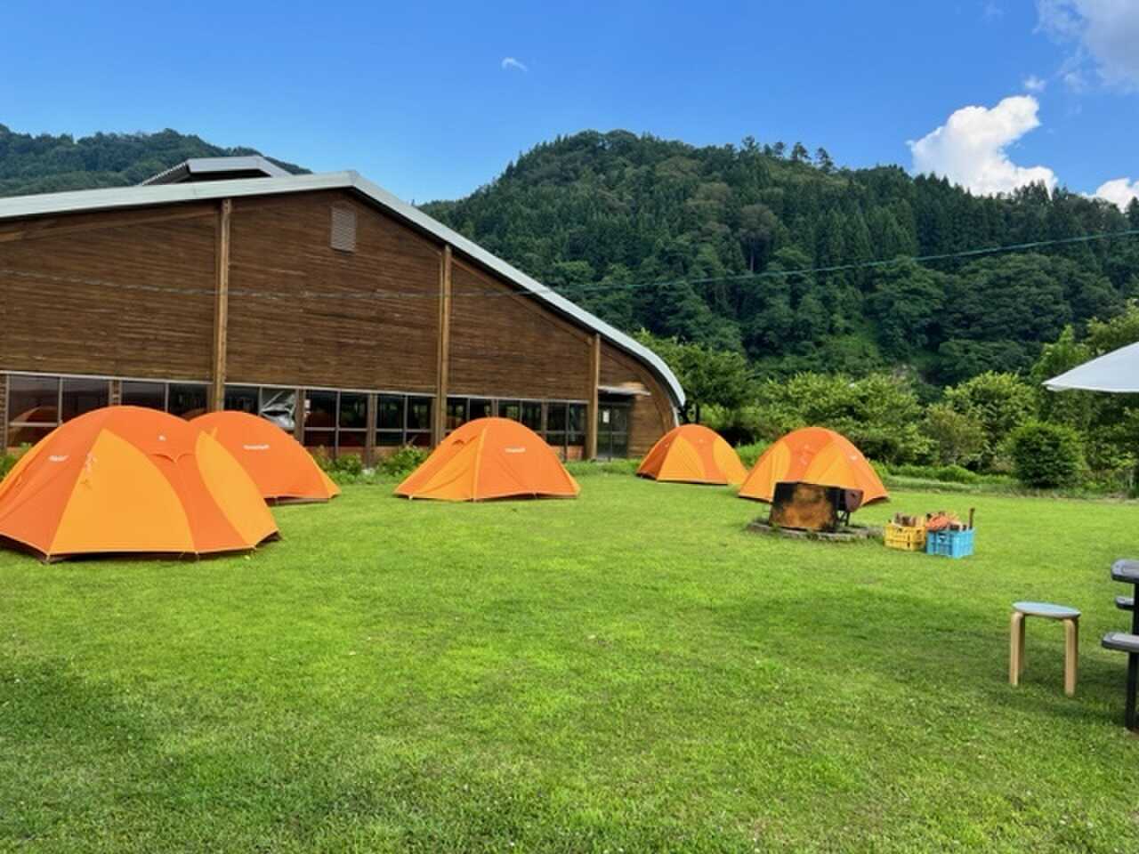 信州不動温泉 犀川キャンプ場
