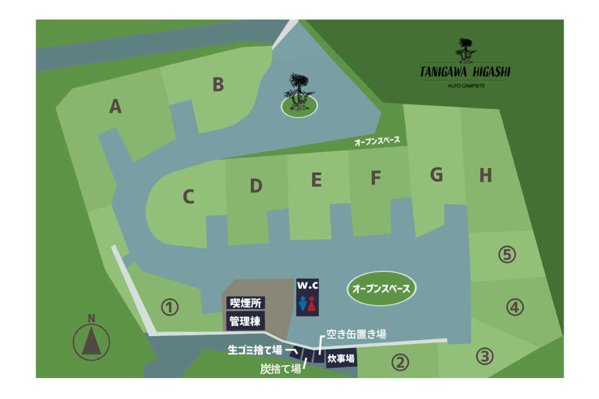 ②~⑤スモールサイト C・D・E・Fファミリー A・B・G・Hファミリープラス